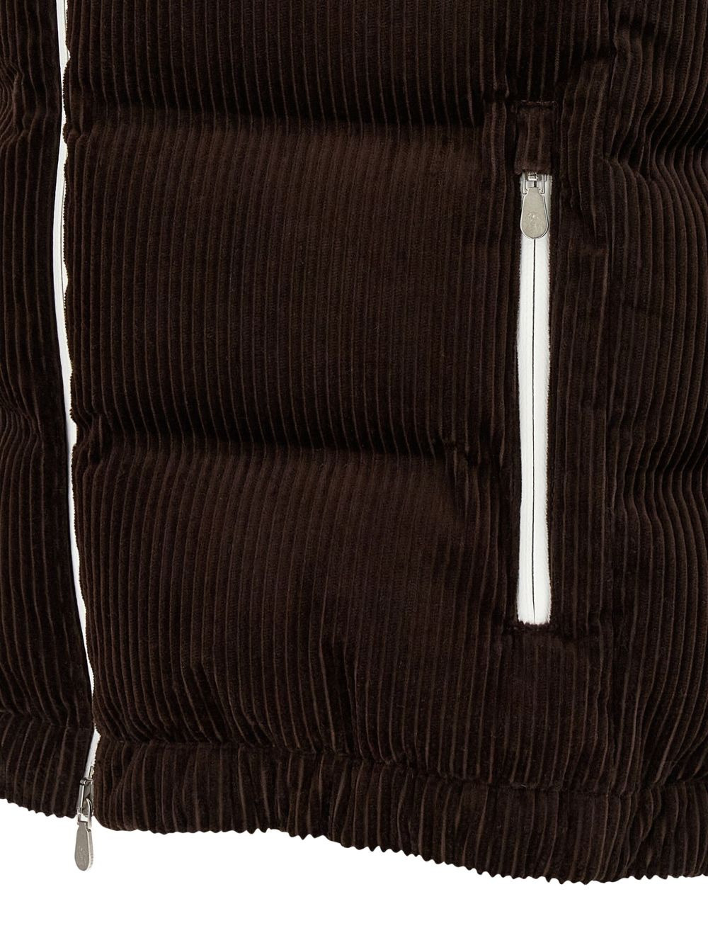 quilted corduroy vest - 5