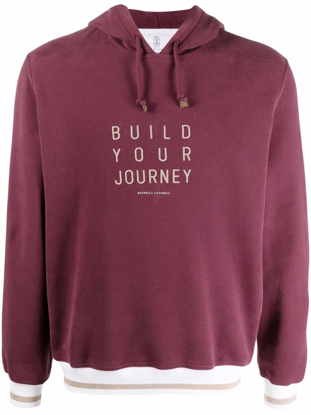 Build Your Journey printed hoodie - 1