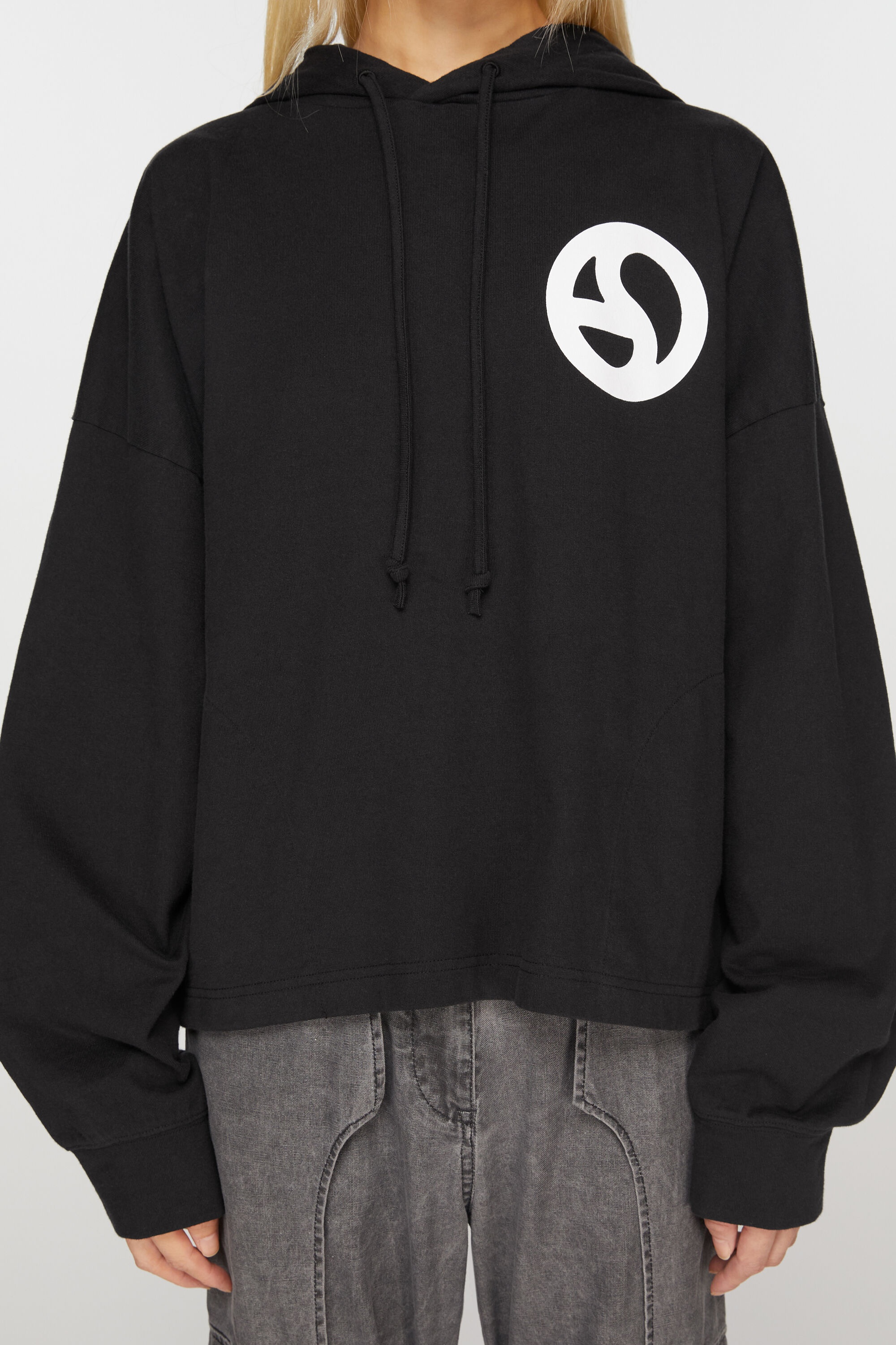 Hooded sweater - Black - 4