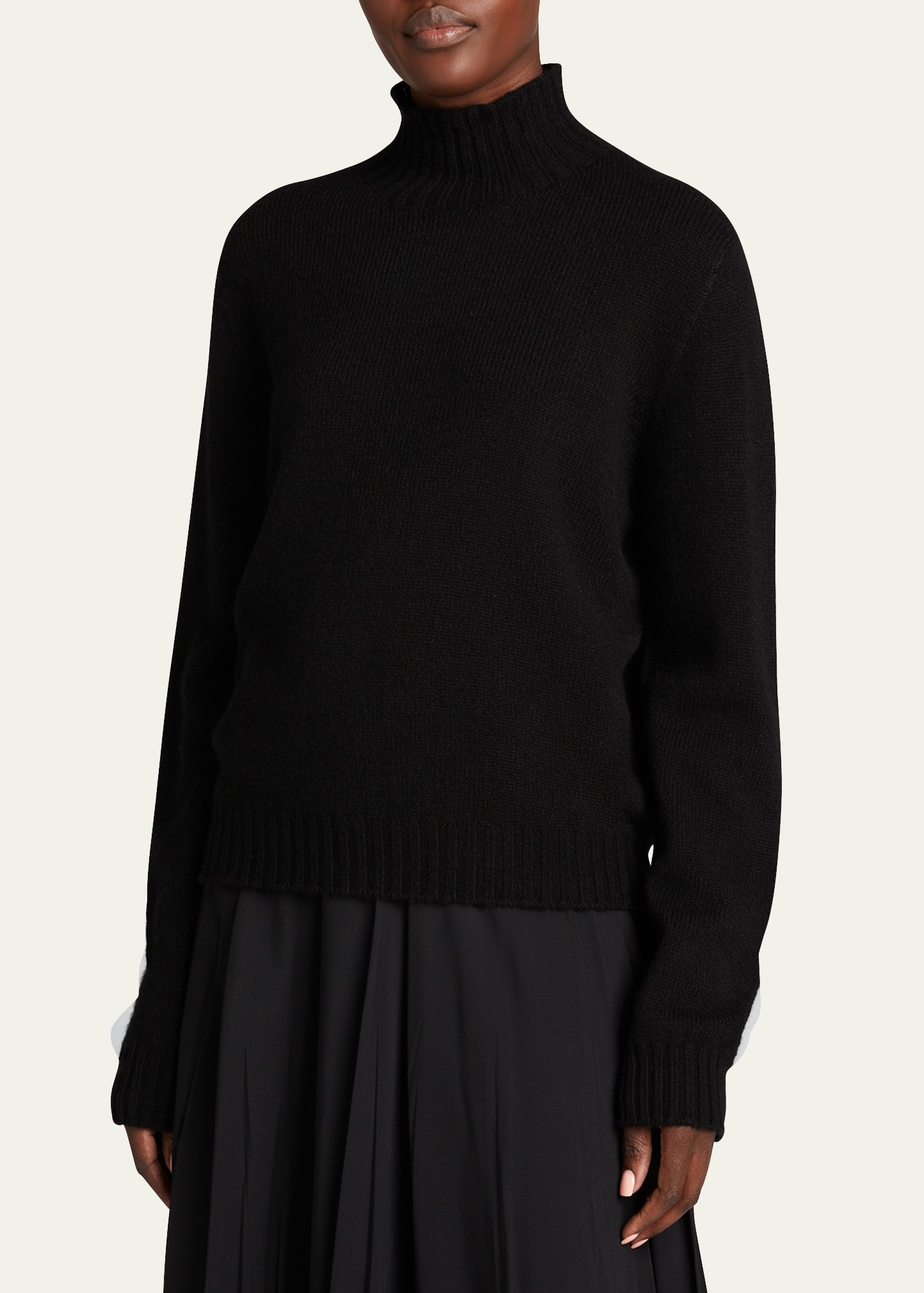 Kensington High-Neck Cashmere Sweater - 4