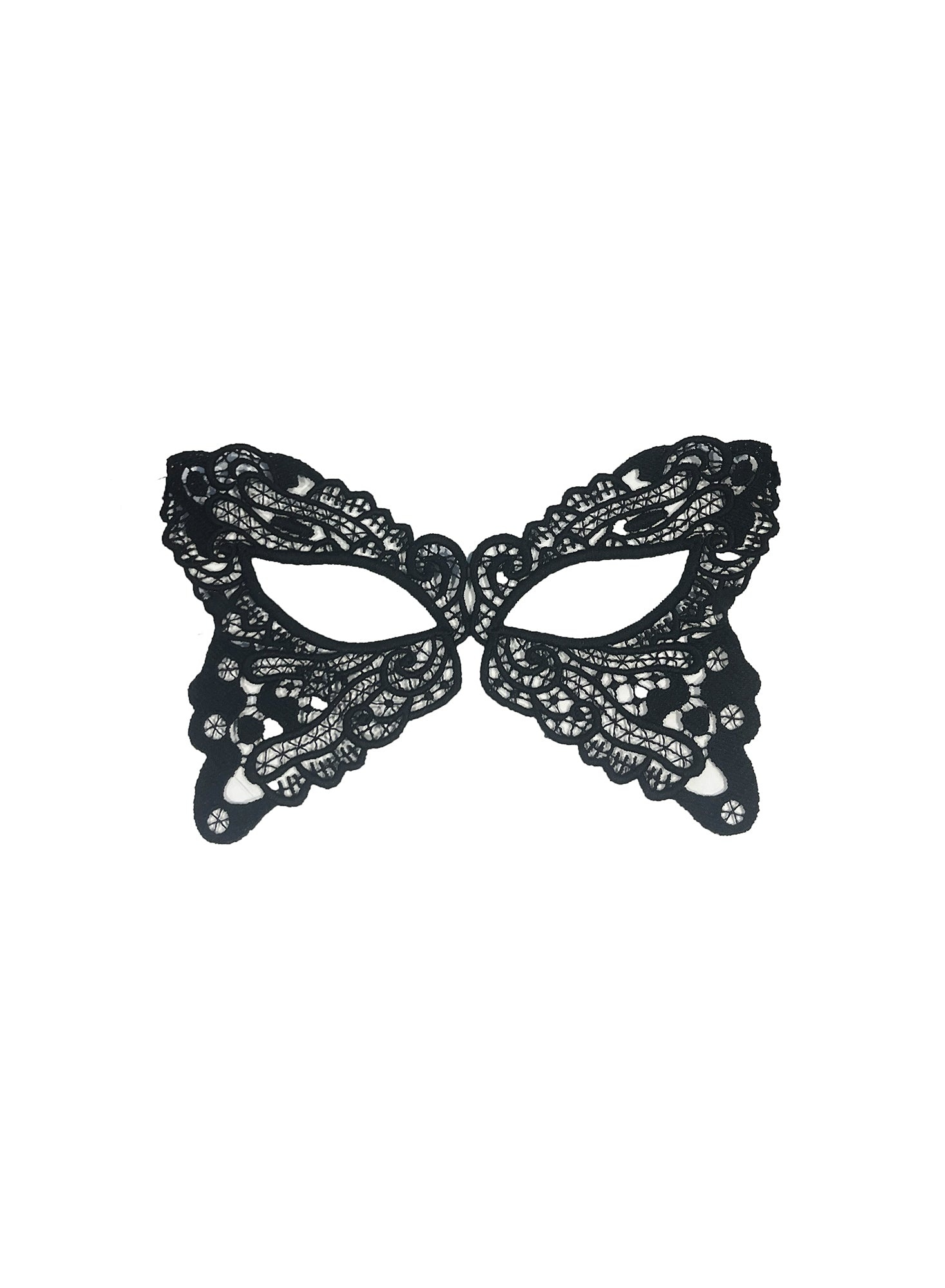 Butterfly Guipure Eye Mask - 4