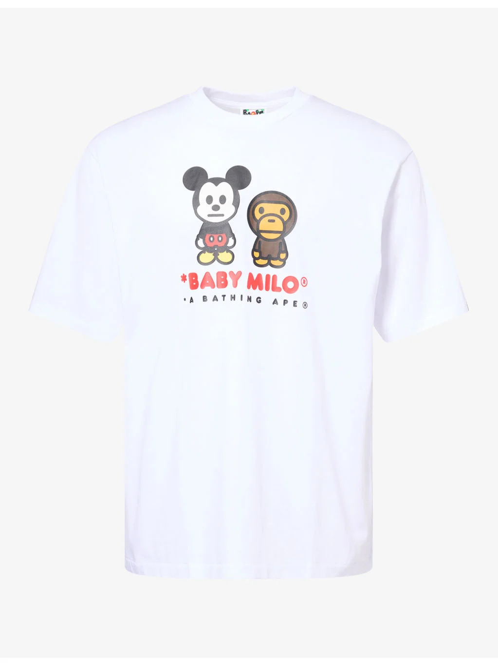 bape x disney Baby Milo Mickey Graphic Cotton-Jersey T-Shirt - 1