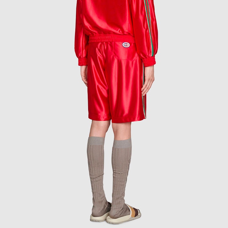Gucci SS21 Side Hem Shorts 'Red' 659460-XJDI9-6429 - 3