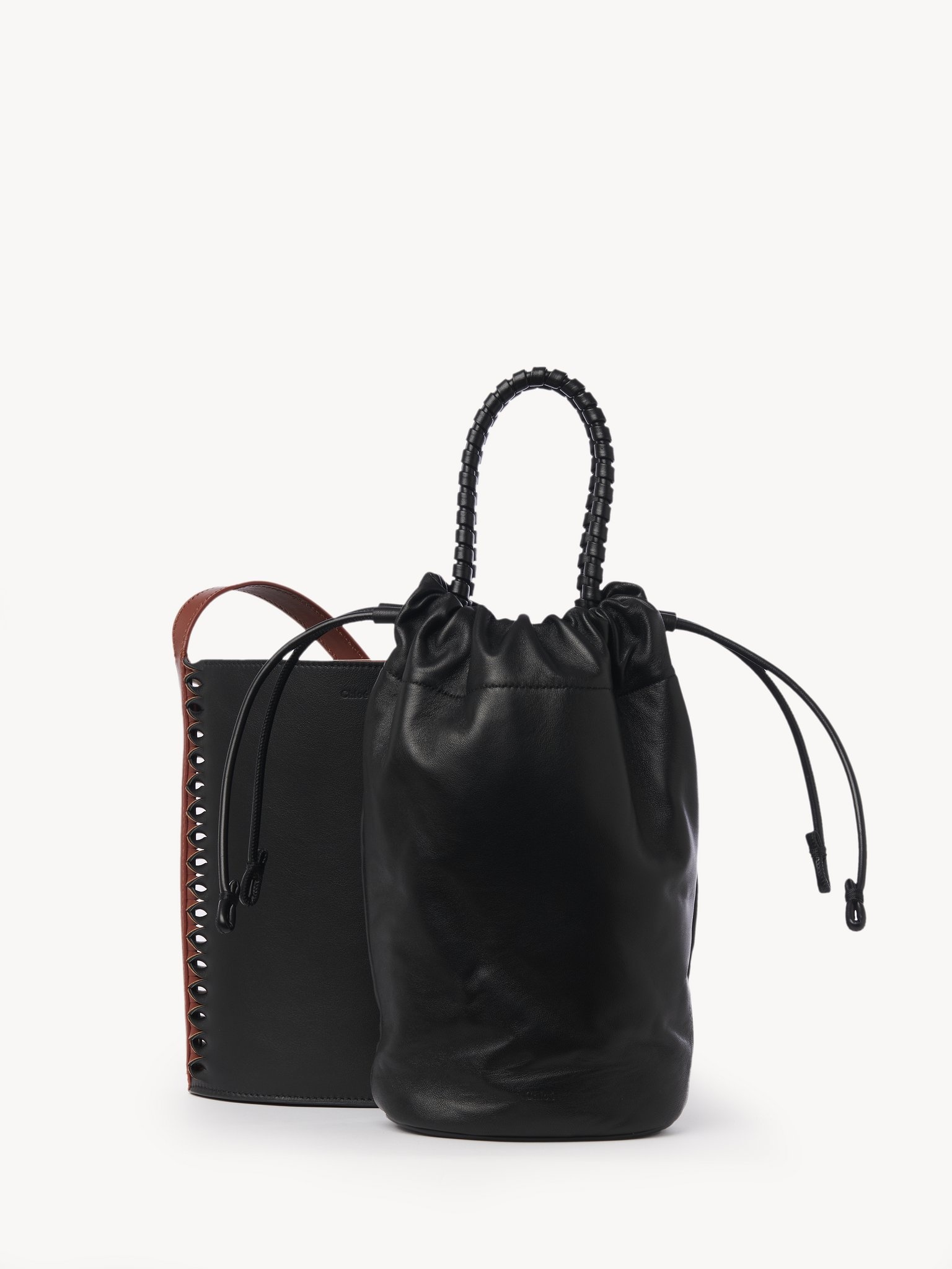 SMALL LOUELA BUCKET BAG - 4