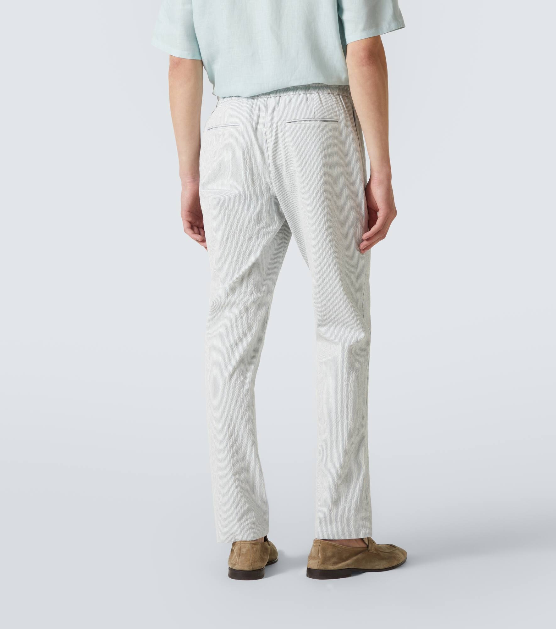 Cornell seersucker suit pants - 4