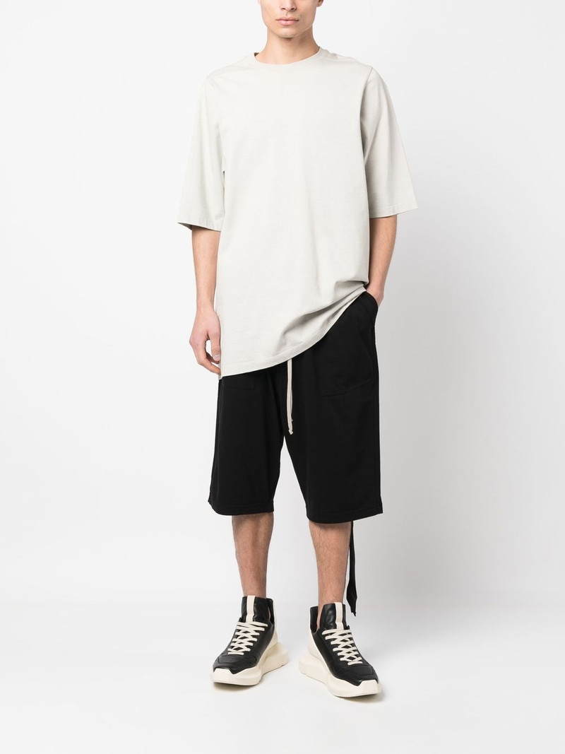 Rick Owens DRKSHDW drop-crotch Bela shorts outlook