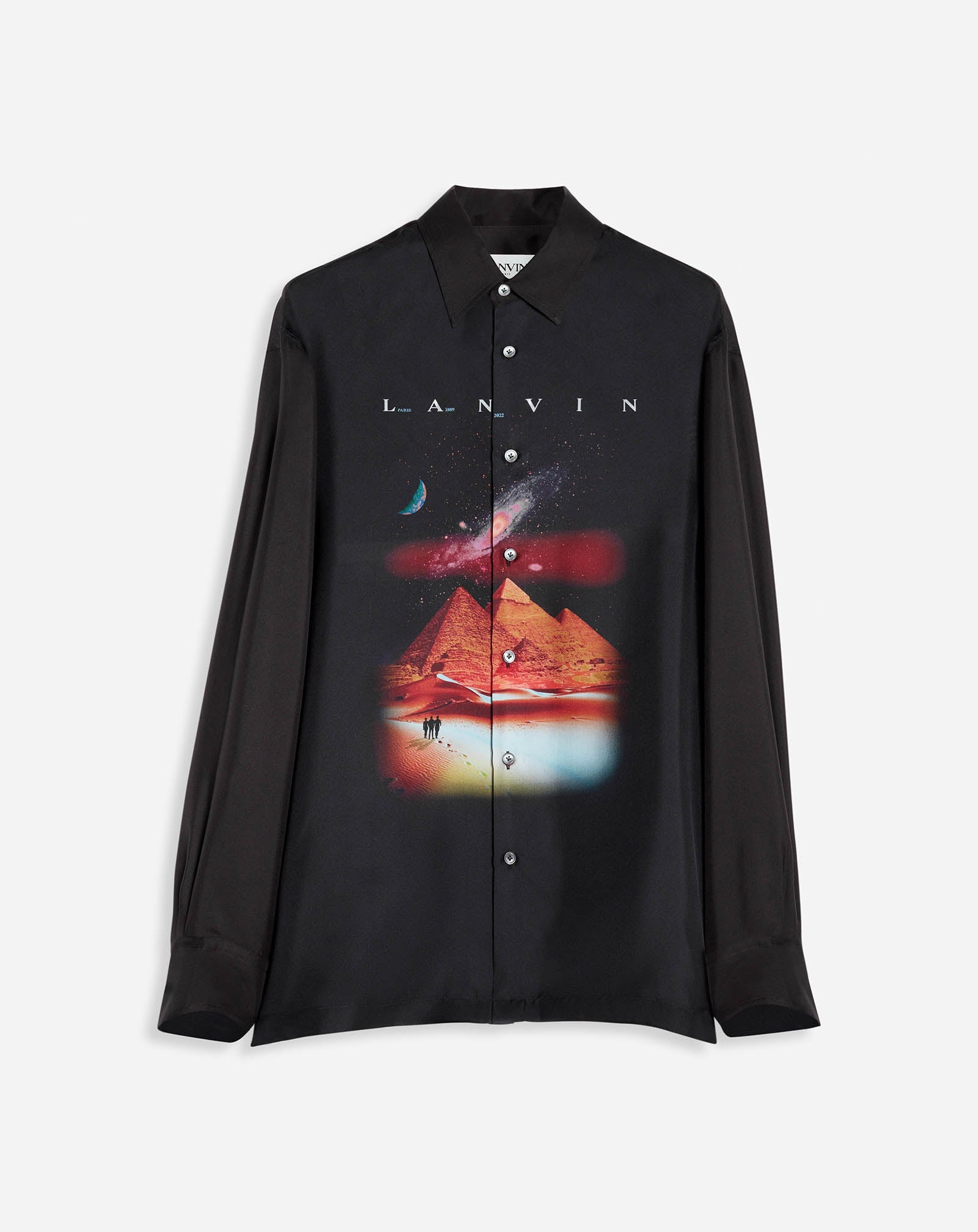 CASUAL SHIRT WITH SCI-FI PRINT - 1