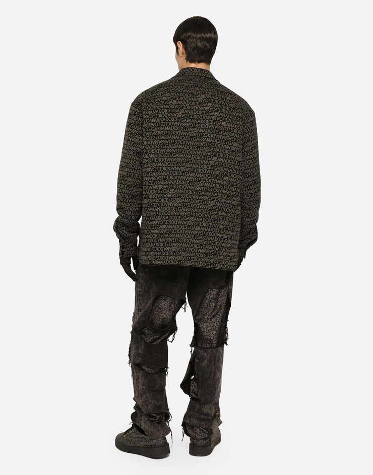 Long-sleeved overdyed jersey T-shirt - 3
