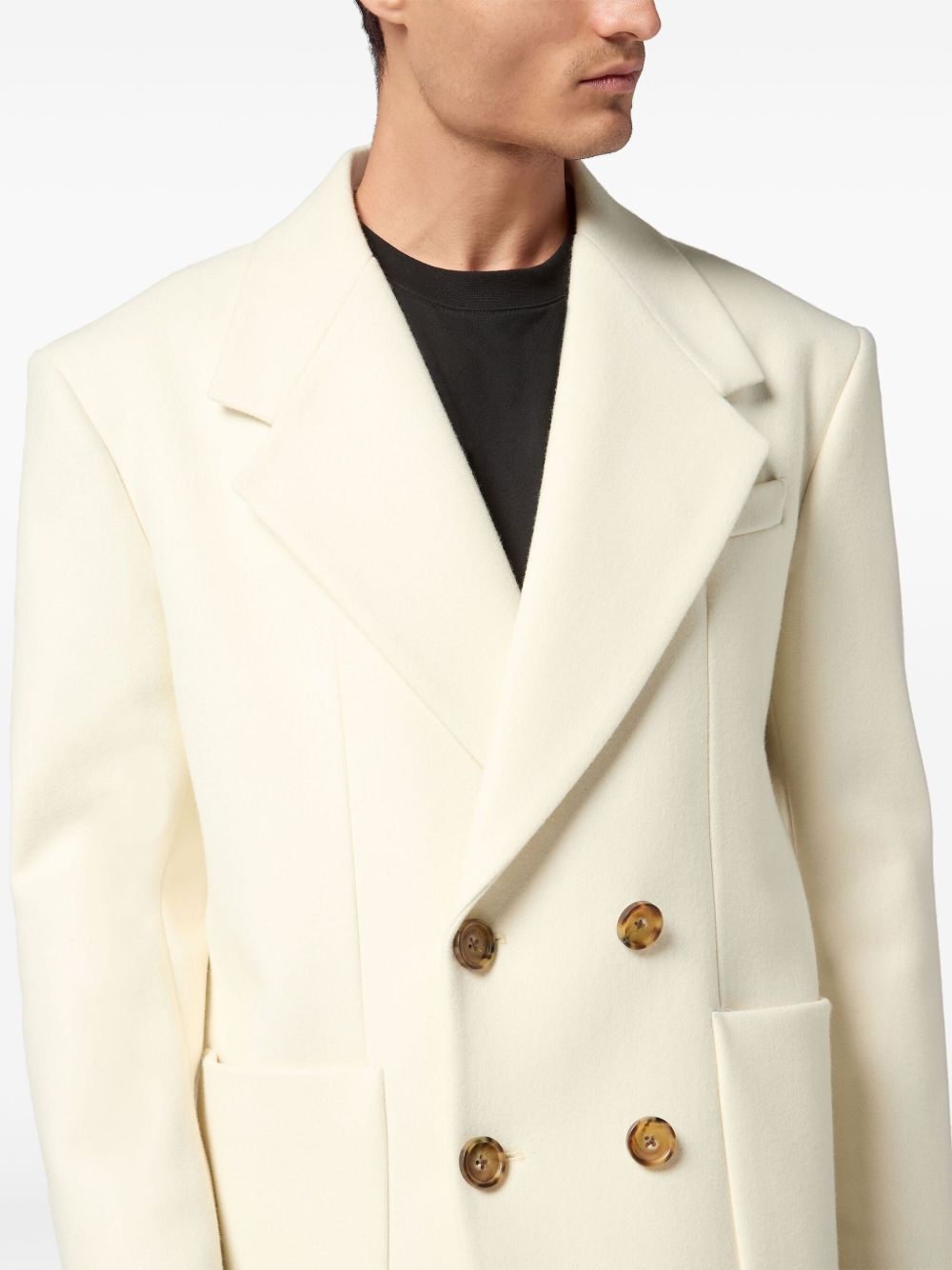 double-breasted peacoat - 5