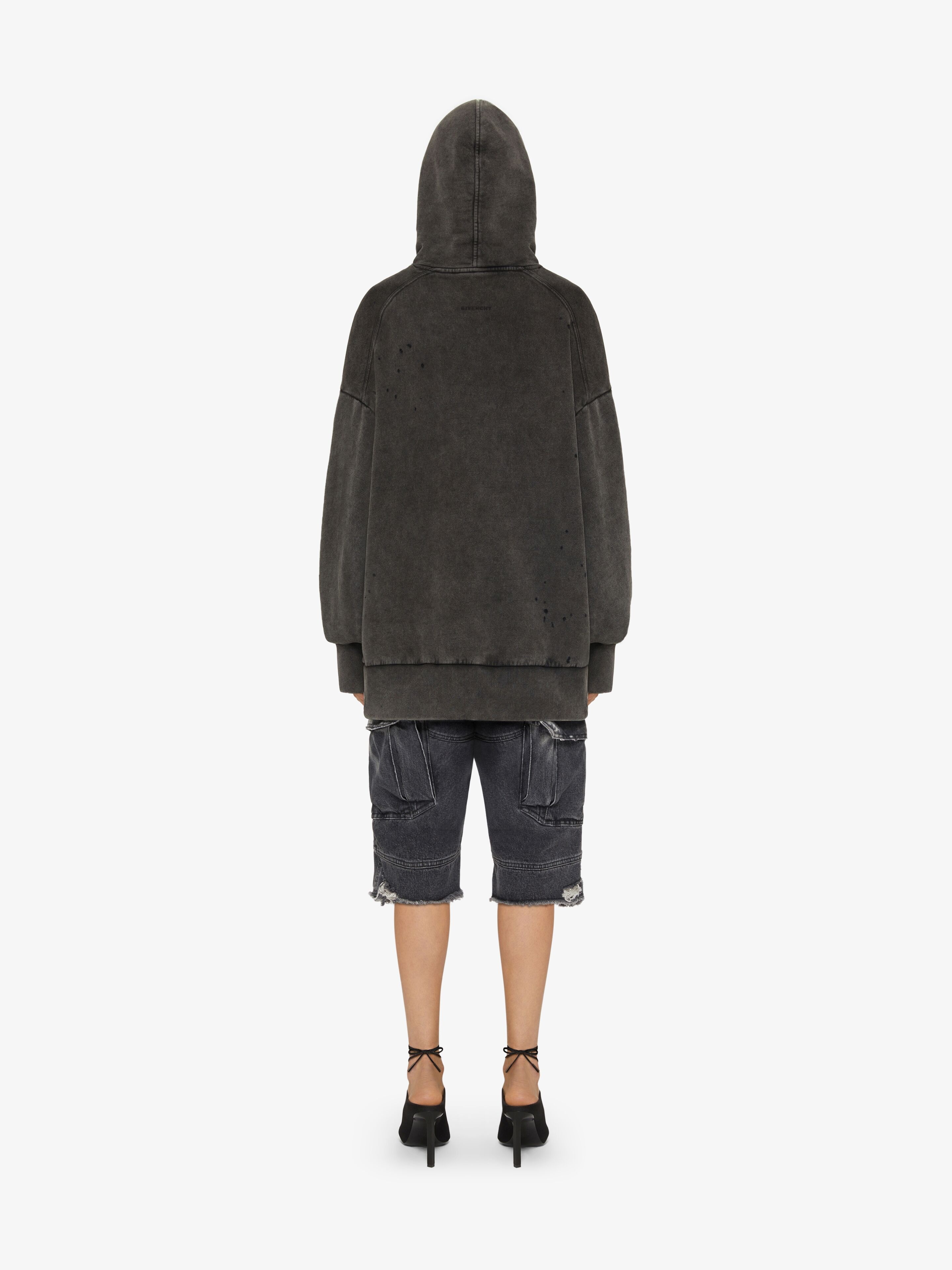 OVERSIZED HOODIE IN JERSEY - 4
