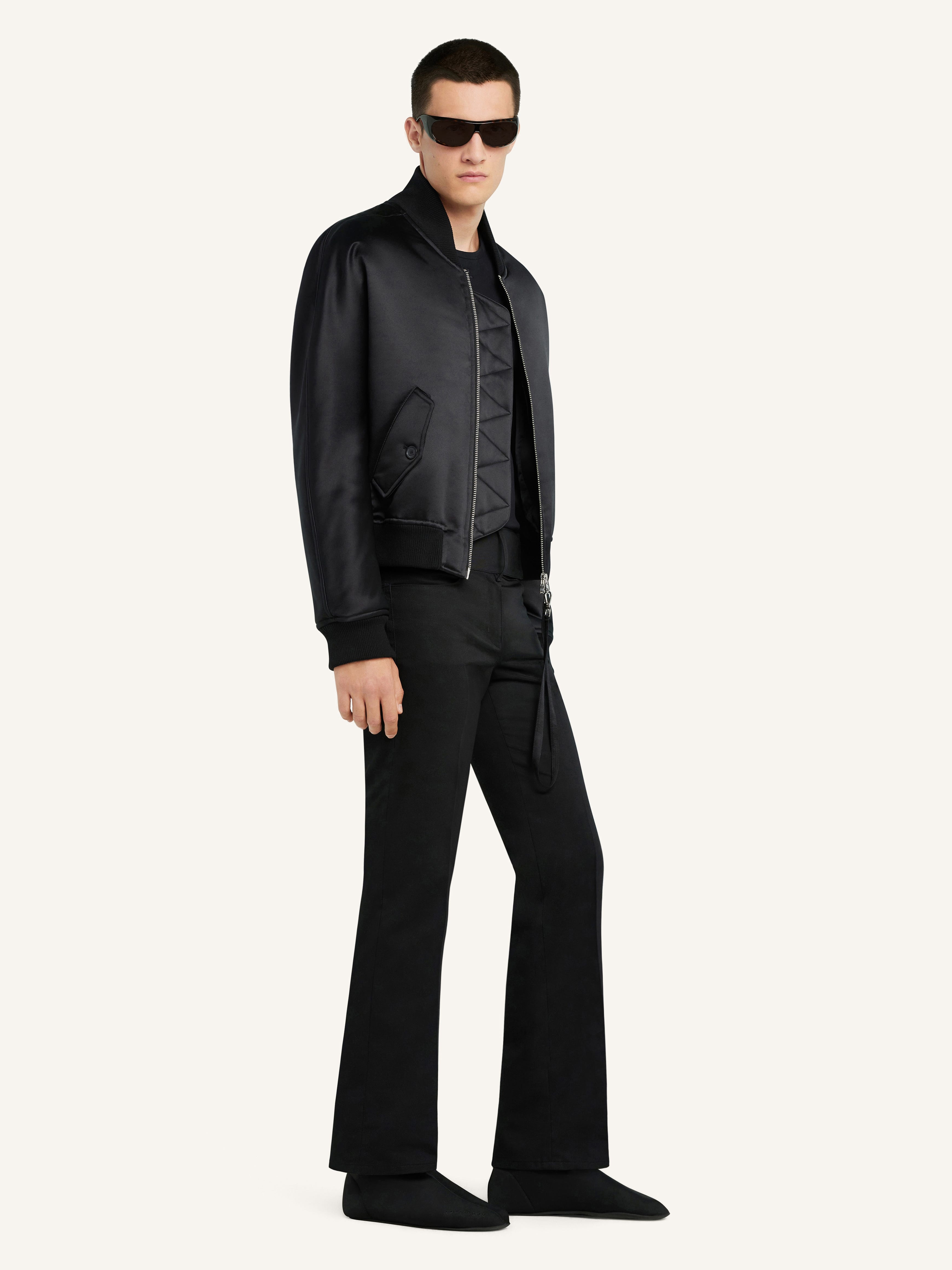 SCUBA SATIN BOMBER JACKET - 3