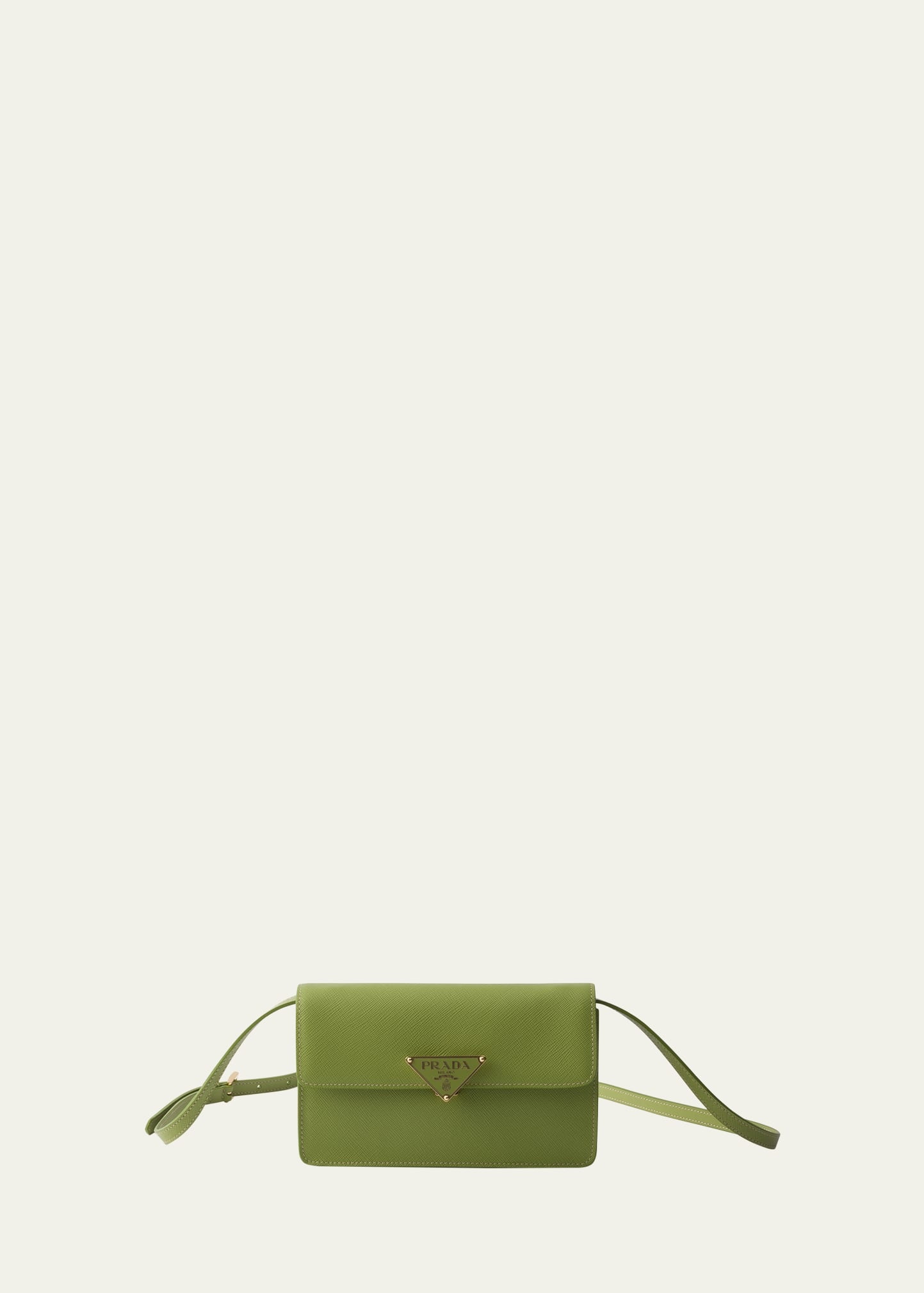 Mini Saffiano Leather Shoulder Bag - 1