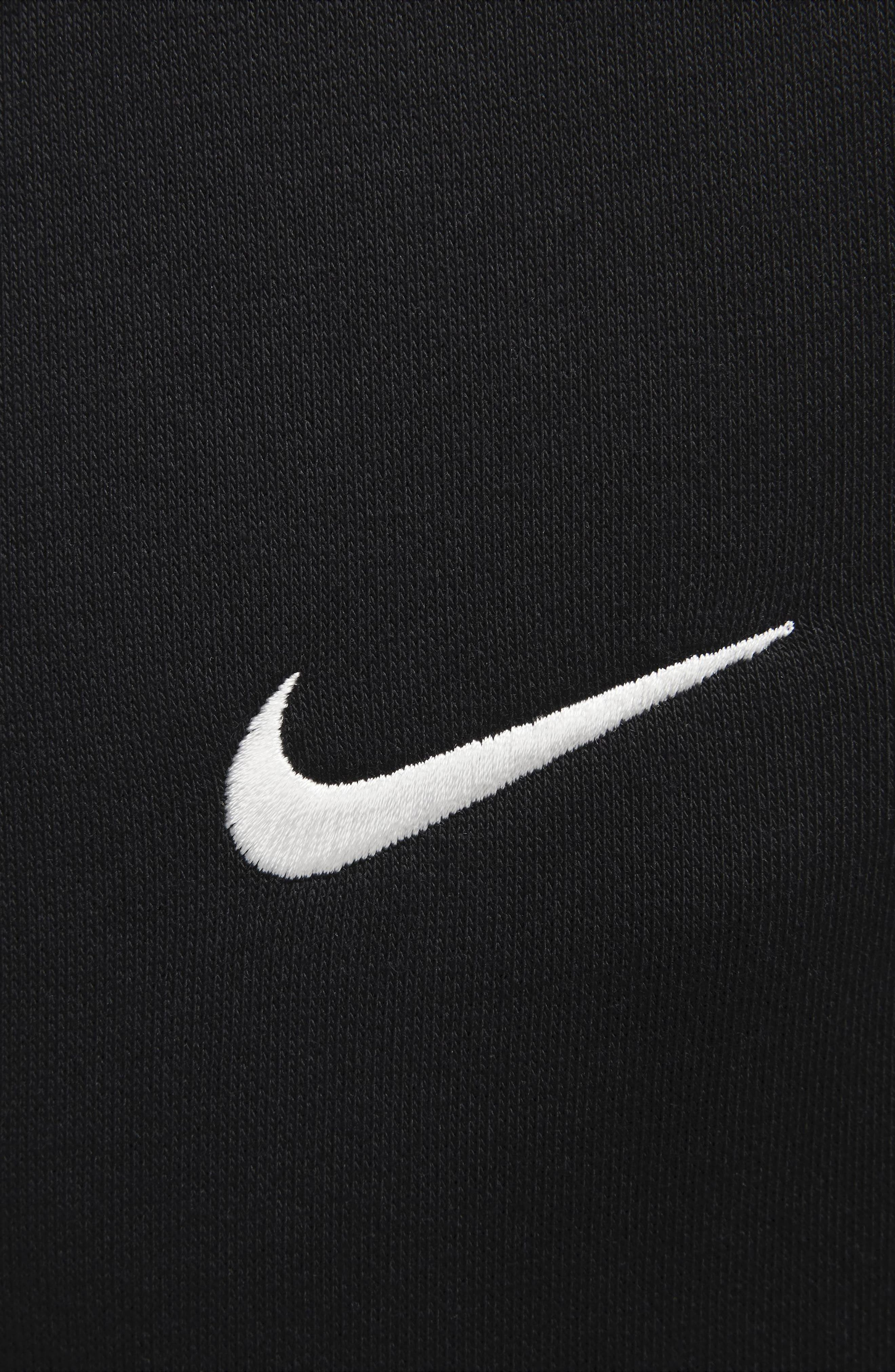 Nike Sportswear Phoenix Fleece Mid Rise Joggers in 010 Black/sail at Nordstrom - 7