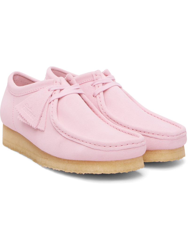Pink Wallabee Derbys 4