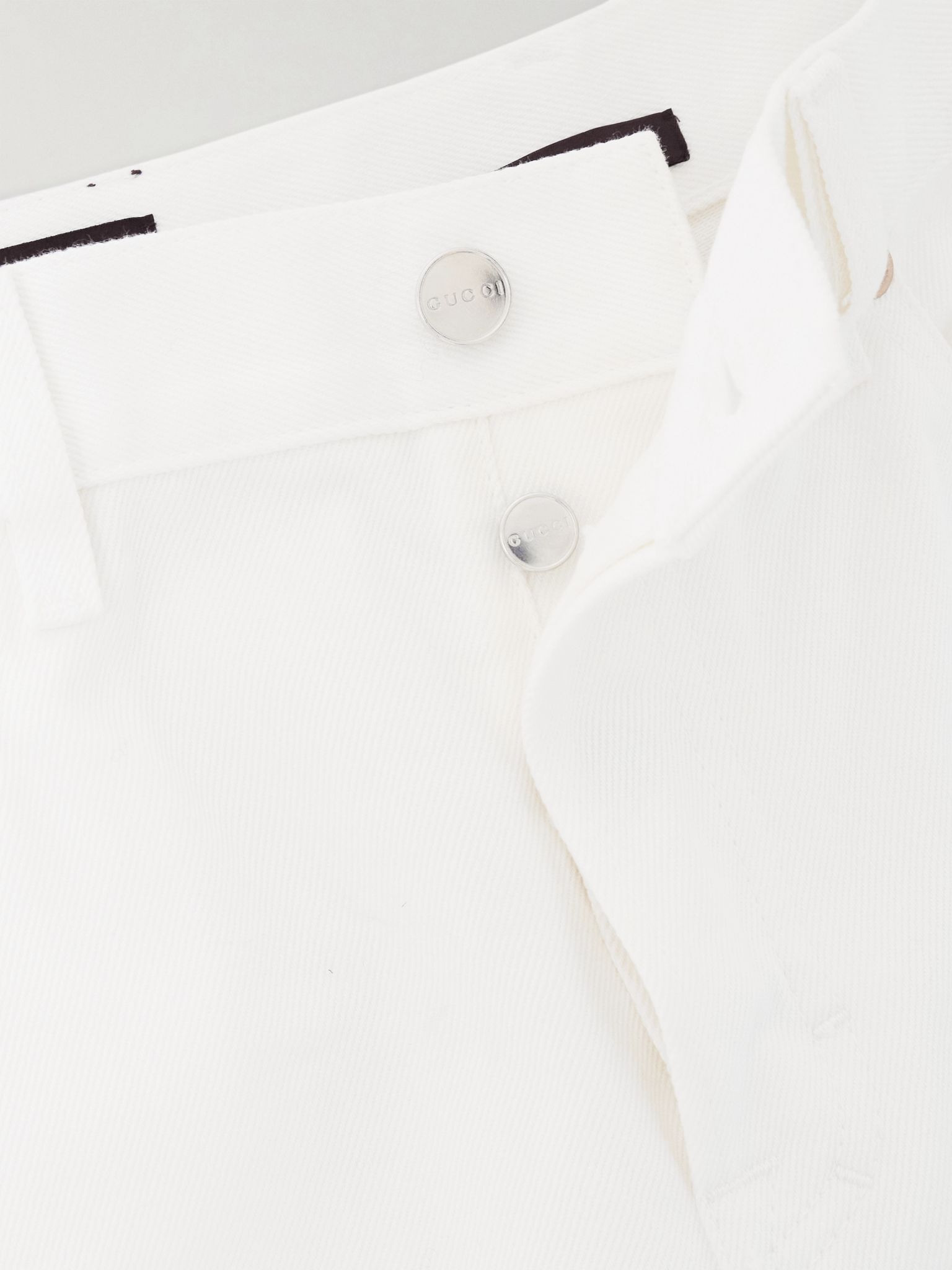 Mid-rise flared jeans Off-white - 5