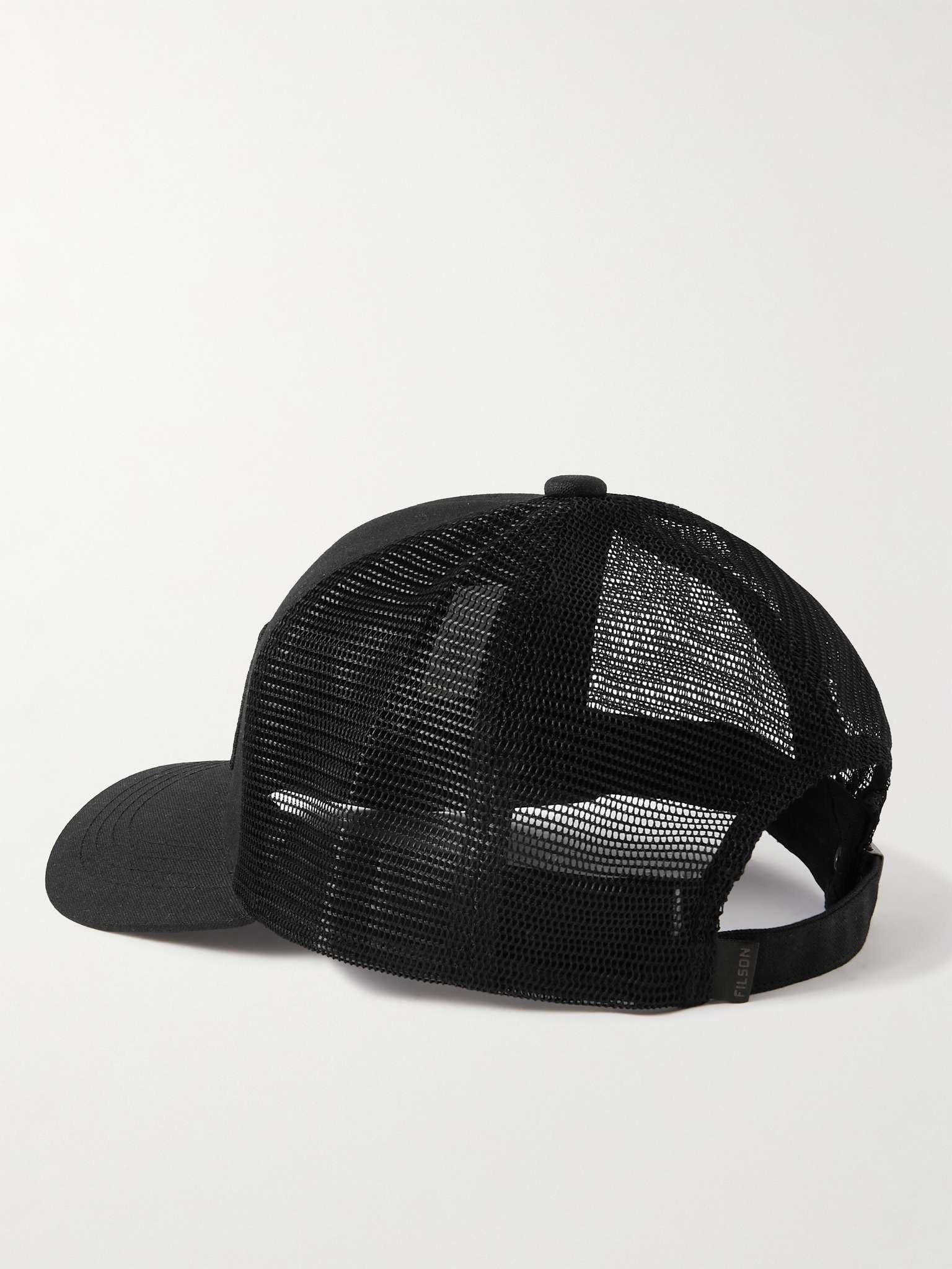 Logger Logo-Appliquéd Mesh and Cotton-Canvas Trucker Cap - 3