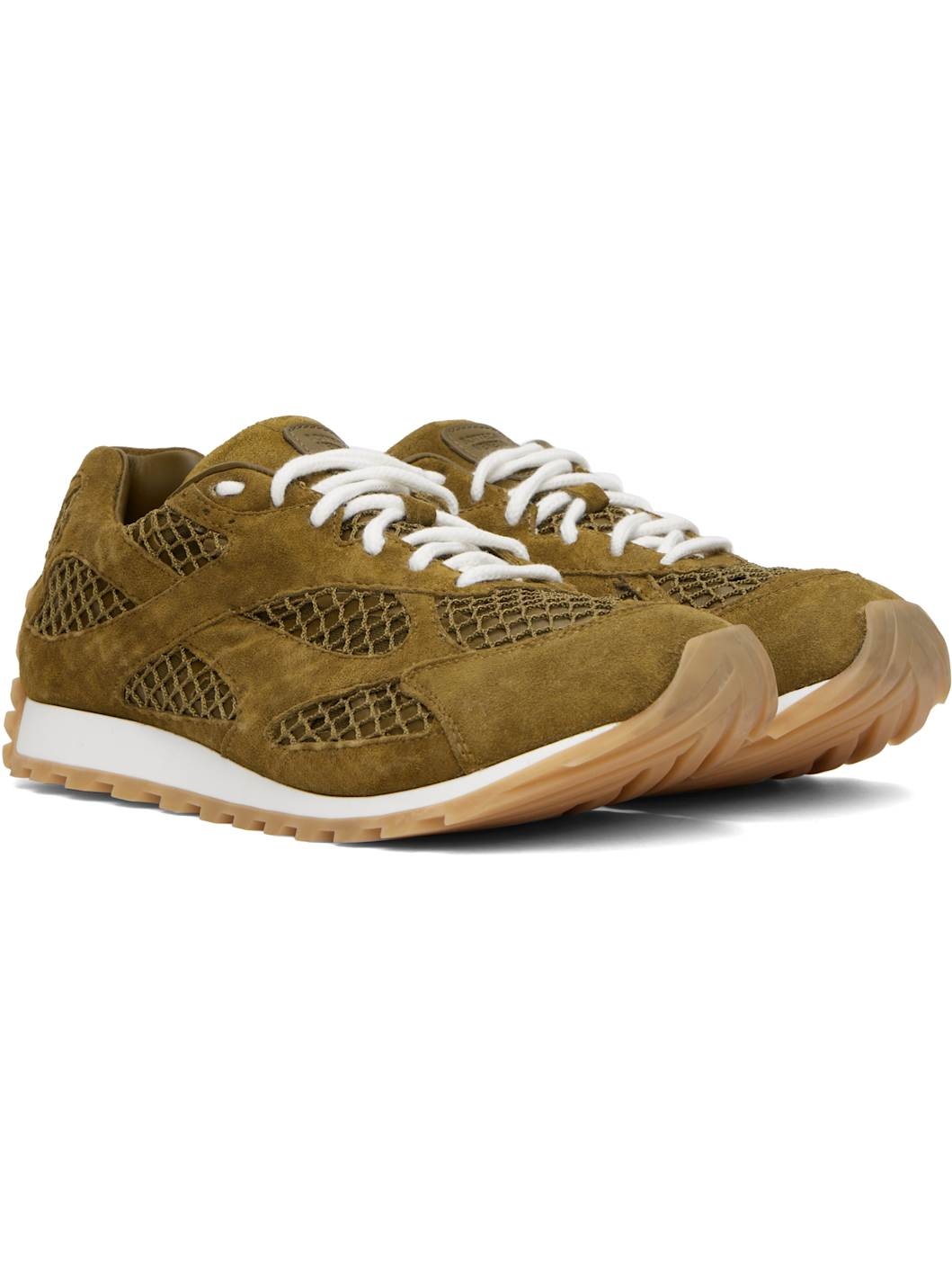 Khaki Orbit Sneakers - 4