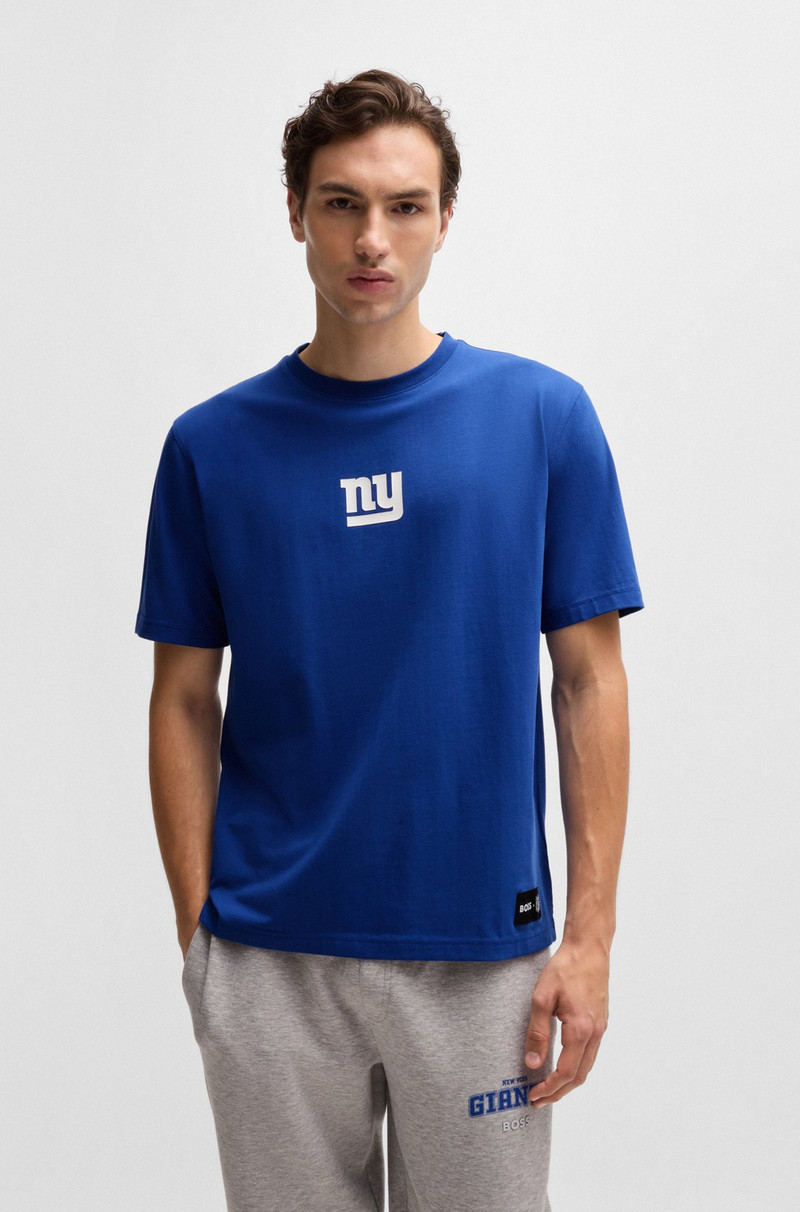 BOSS X NFL STRETCH-COTTON T-SHIRT WITH SPECIAL BRANDING 2