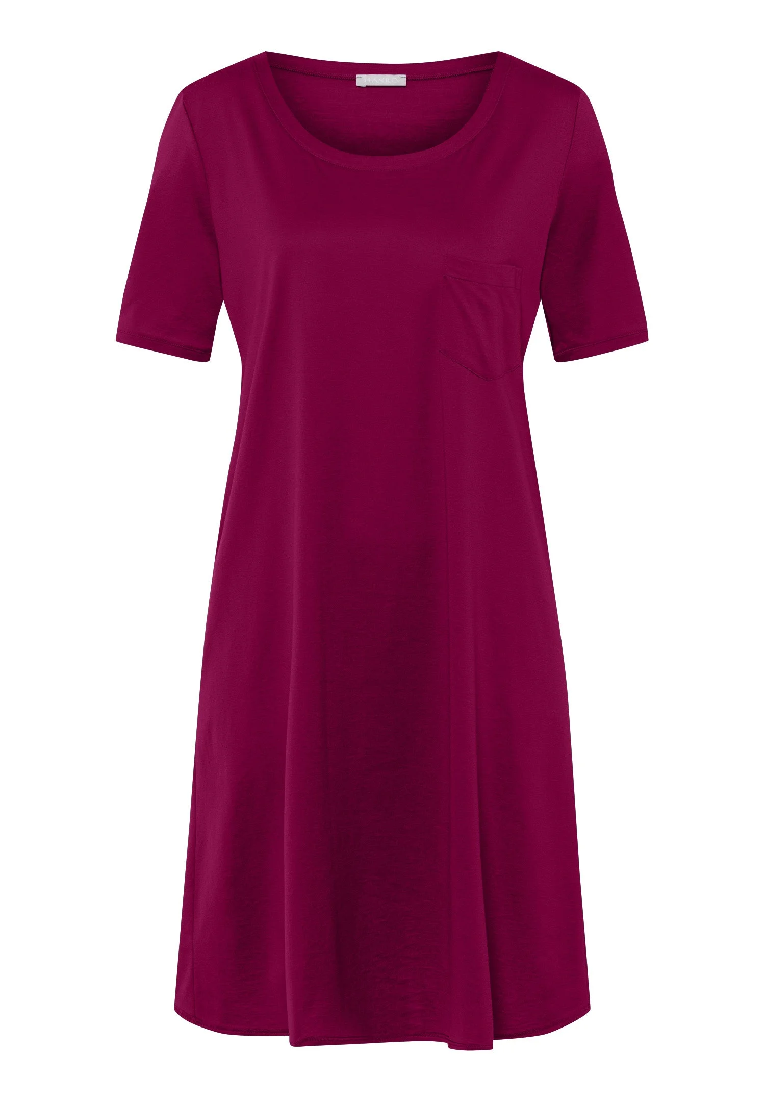 Cotton Deluxe Round Neck Cotton Nightgown - 1