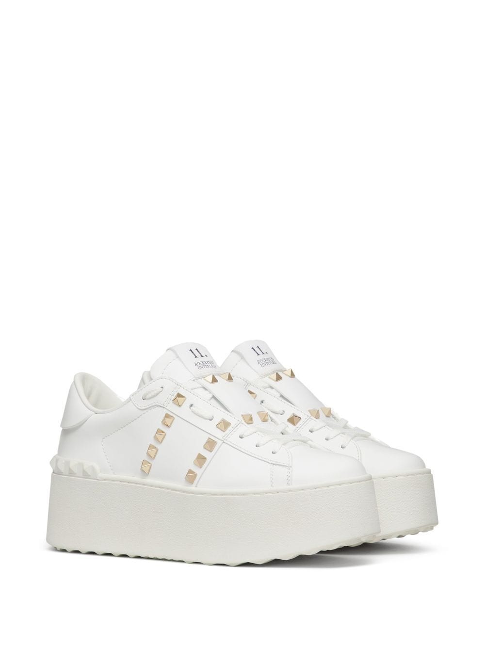 Rockstud Untitled flatform sneakers - 2