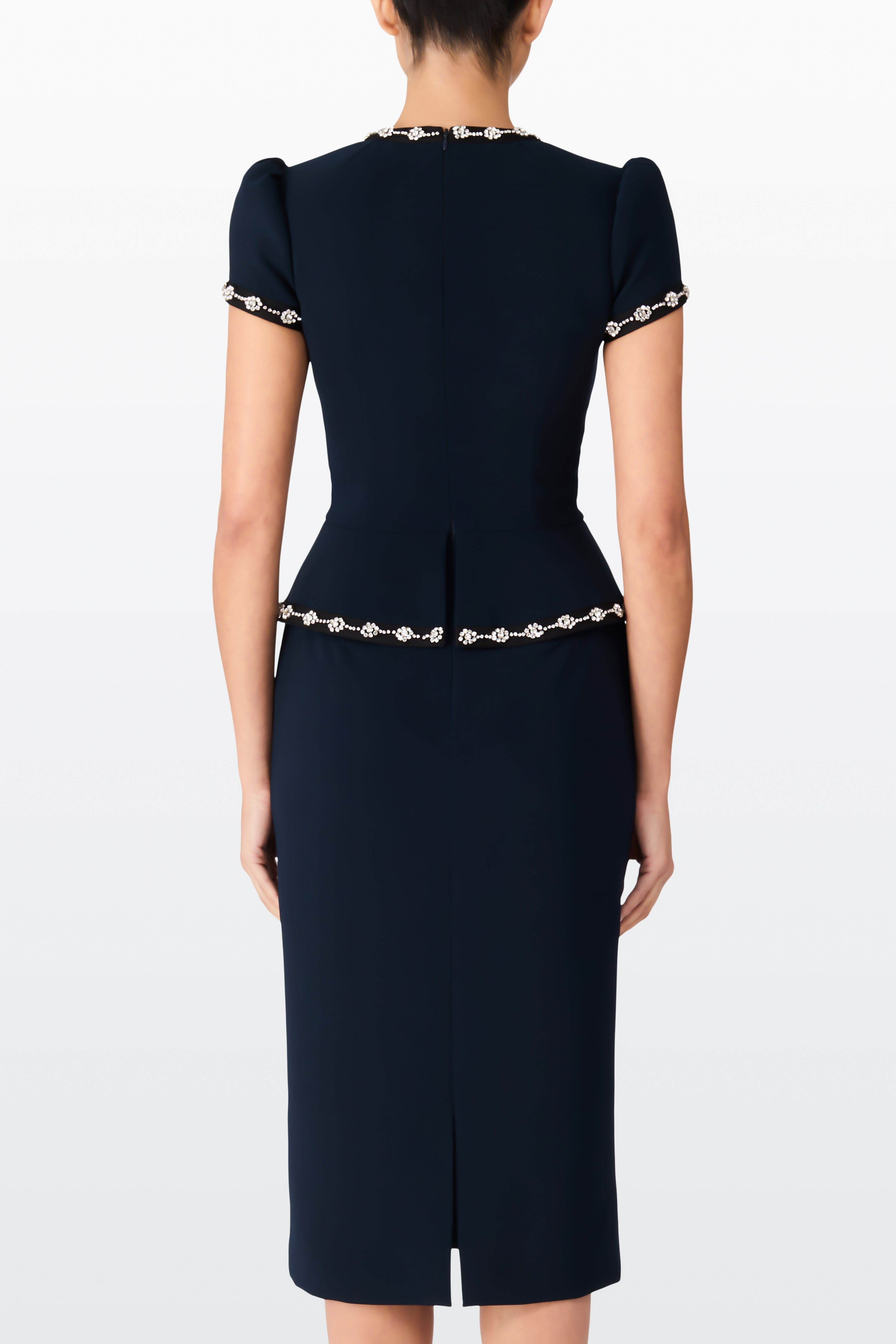 Jenny Packham Bisou Dress in Ink at Nordstrom - 3