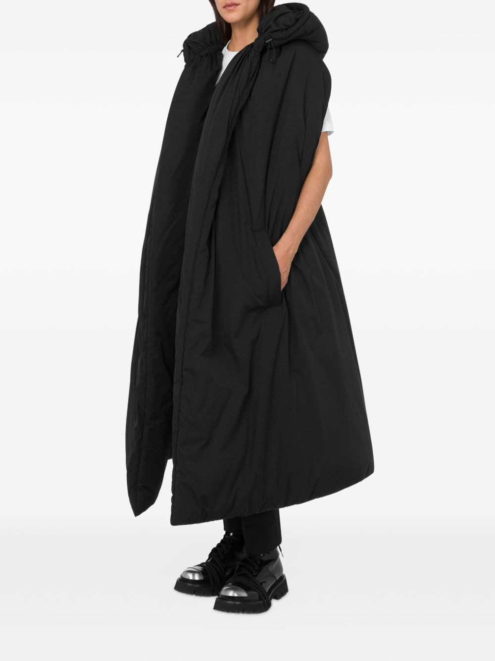 hooded padded gilet - 3