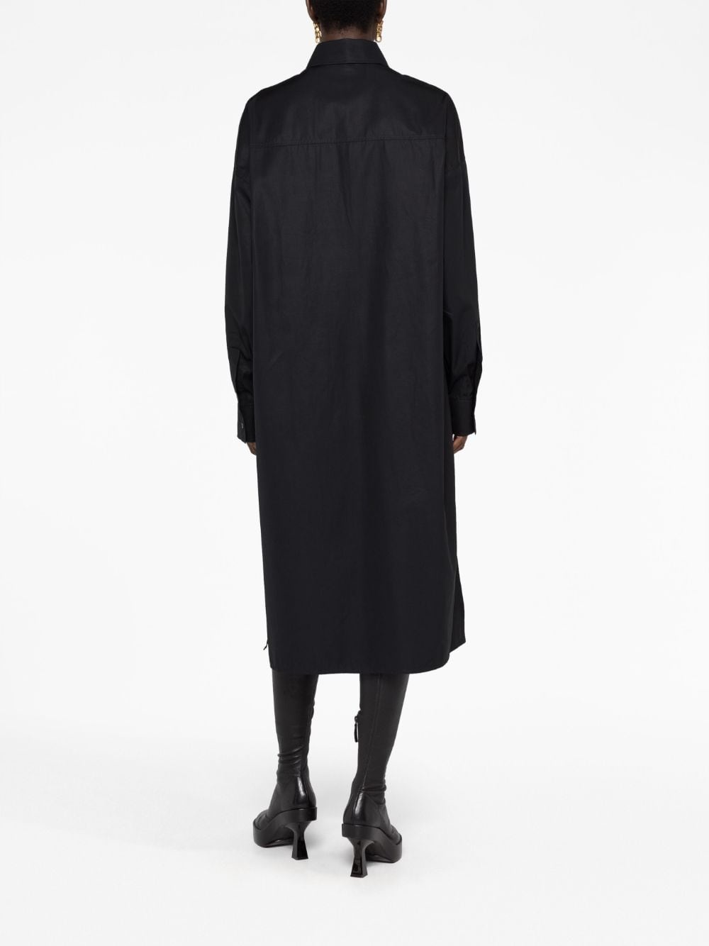 D-Lun cotton shirt dress - 4