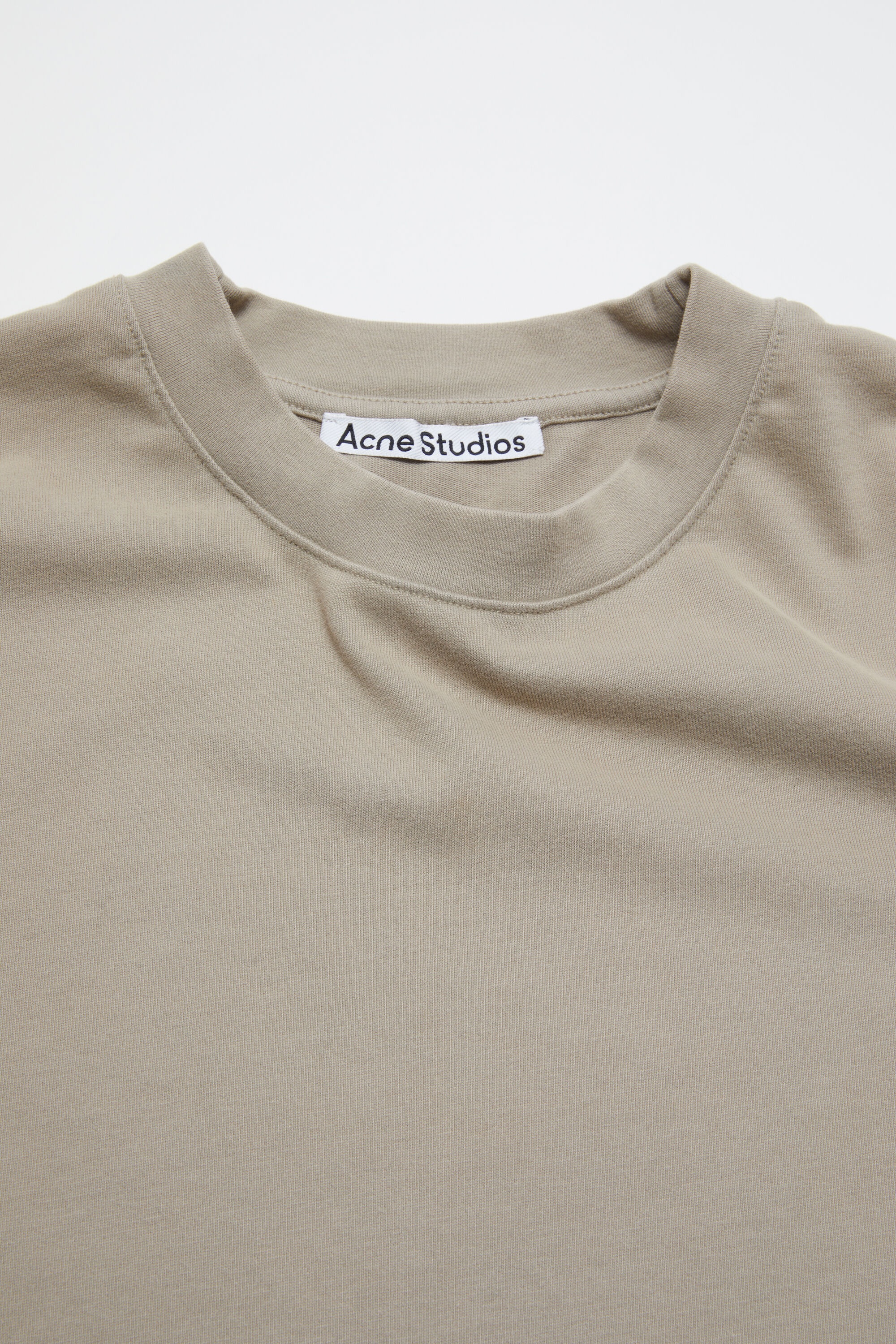 Crew neck t-shirt - Relaxed fit - Concrete grey - 5