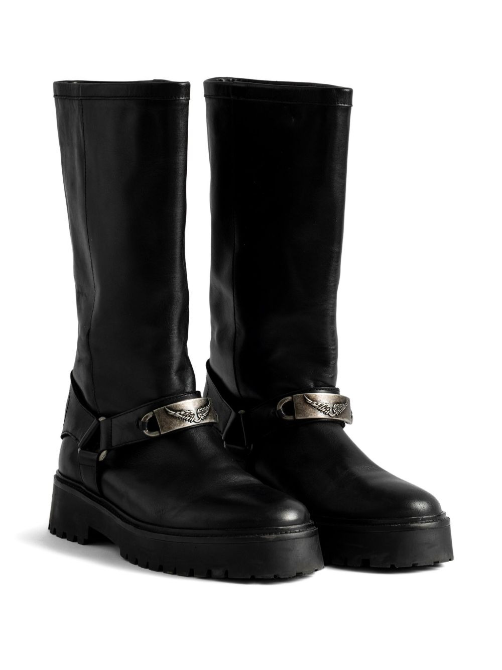 Angie buckle-strap boots - 2