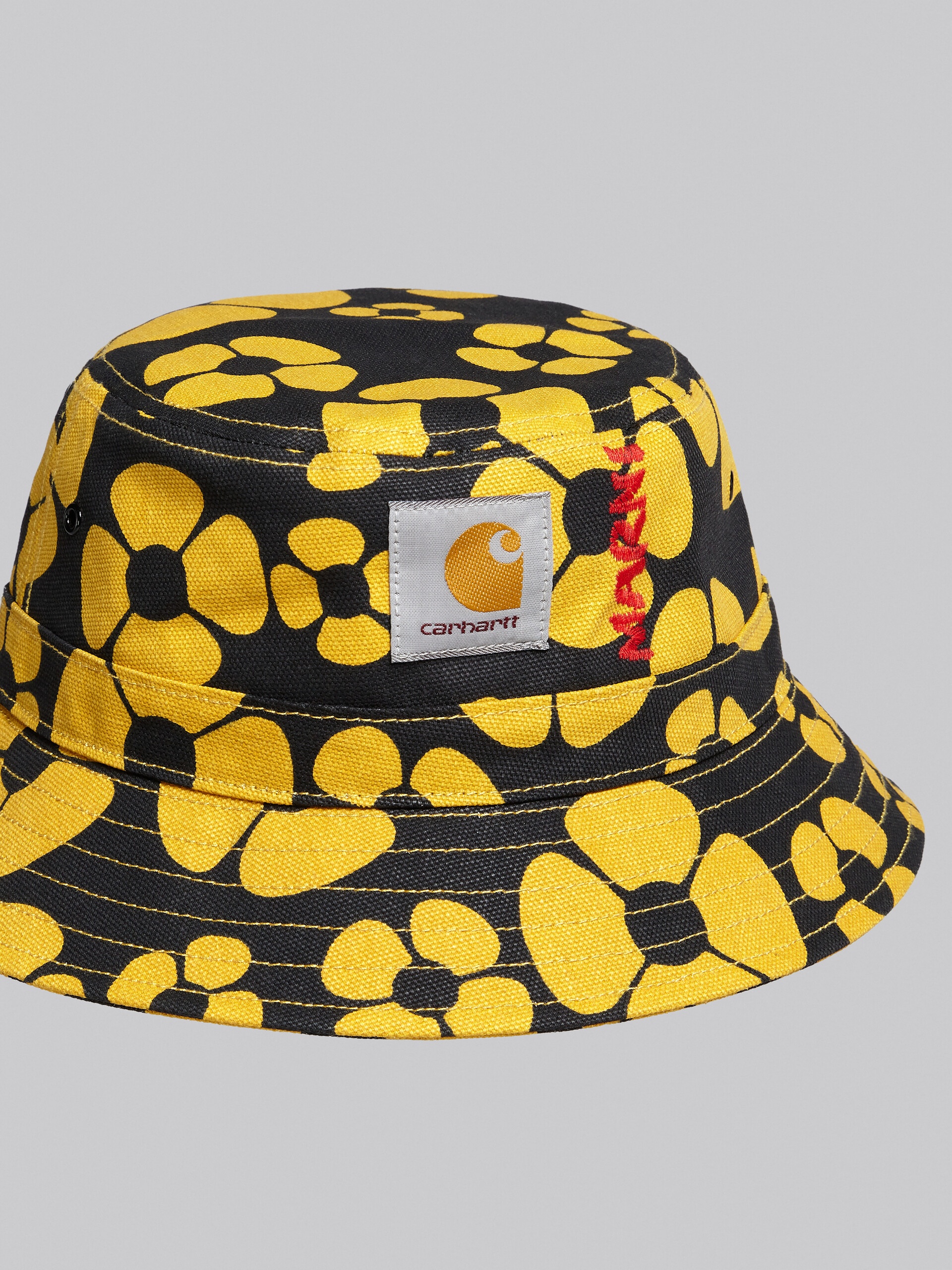 MARNI X CARHARTT WIP - YELLOW BUCKET HAT - 4