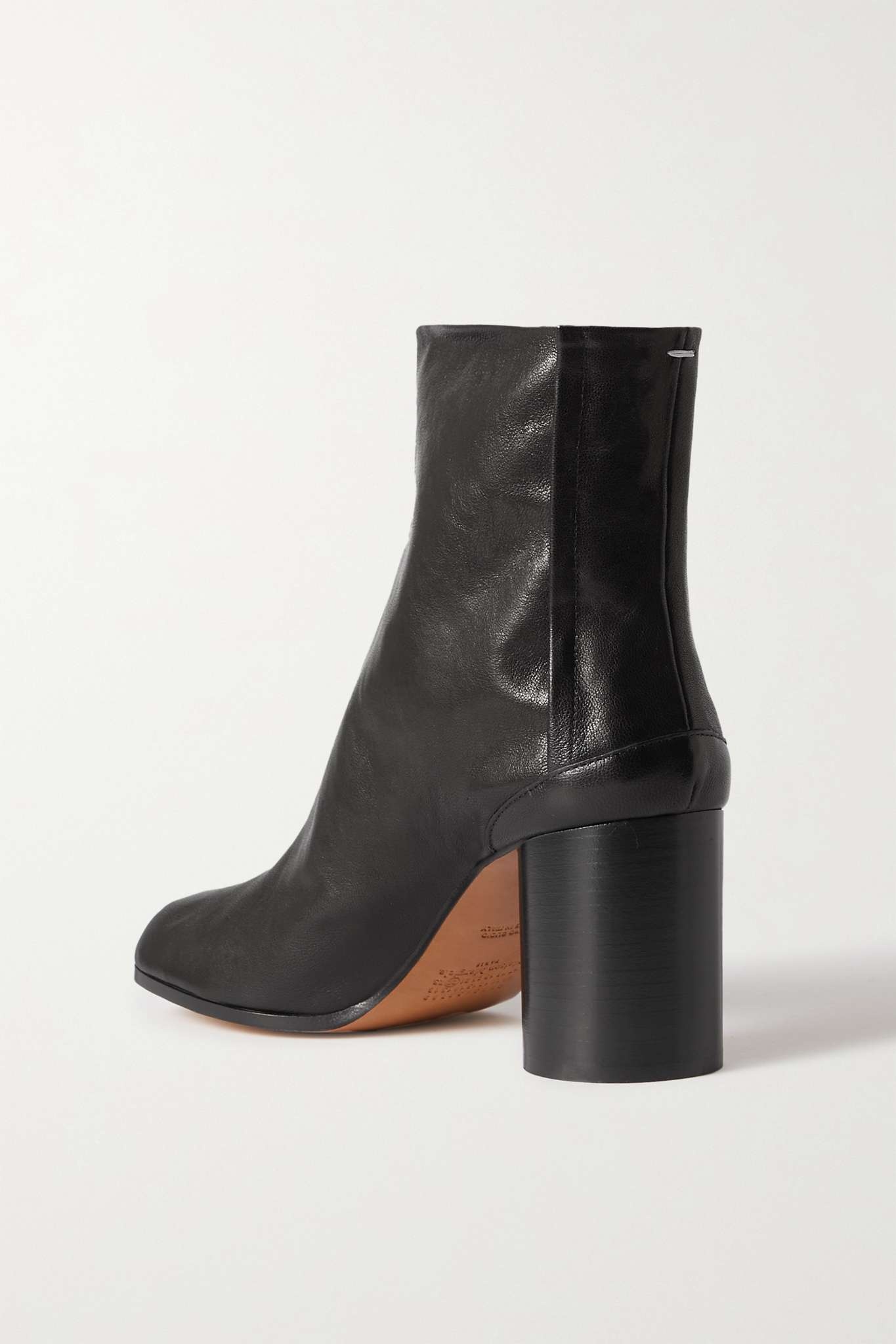 Tabi split-toe leather ankle boots - 3