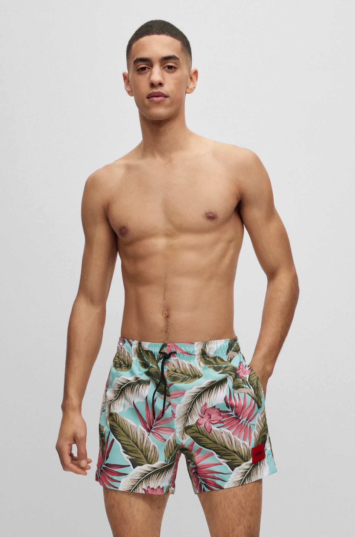 QUICK-DRY SWIM SHORTS - 2