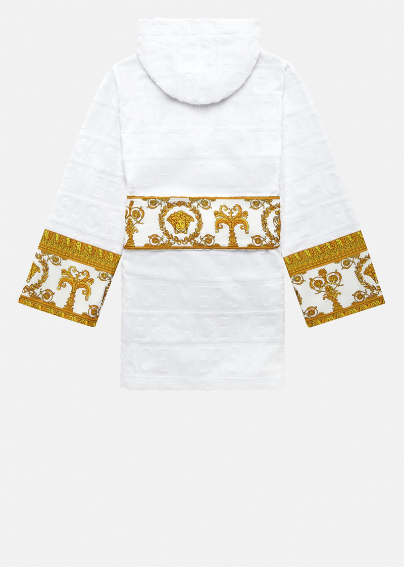 I ♡ Baroque Hooded Bathrobe 3