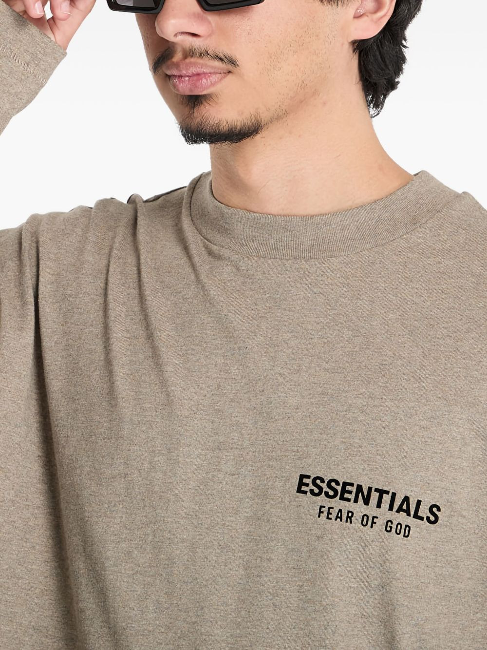 crew-neck long-sleeve T-shirt - 5