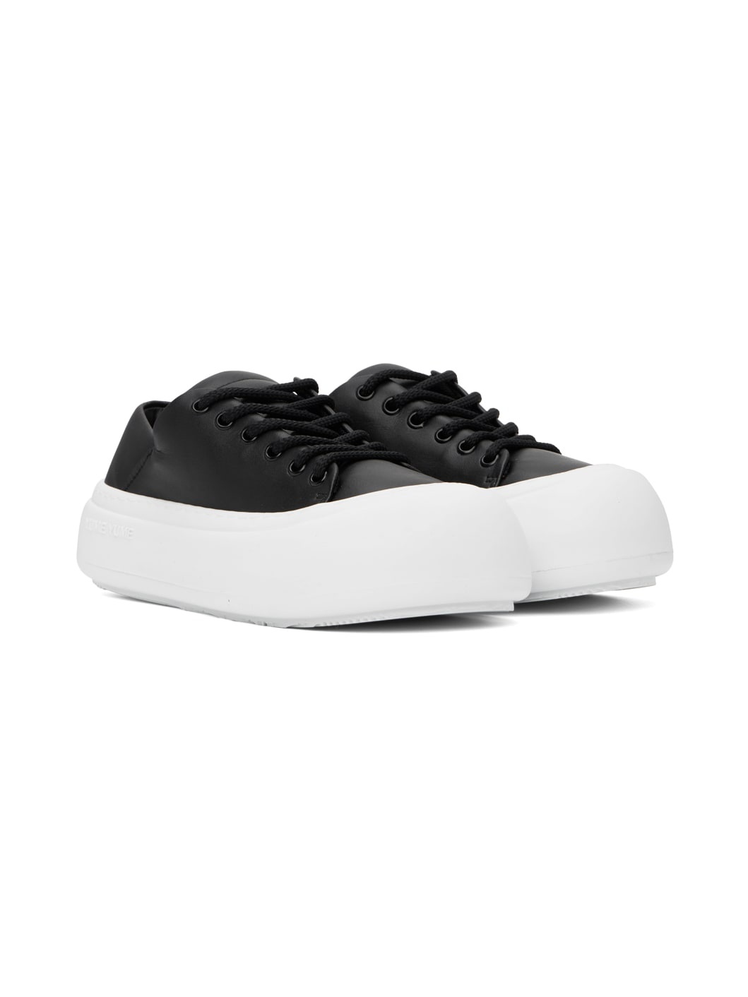 Black Goofy Sneakers - 4