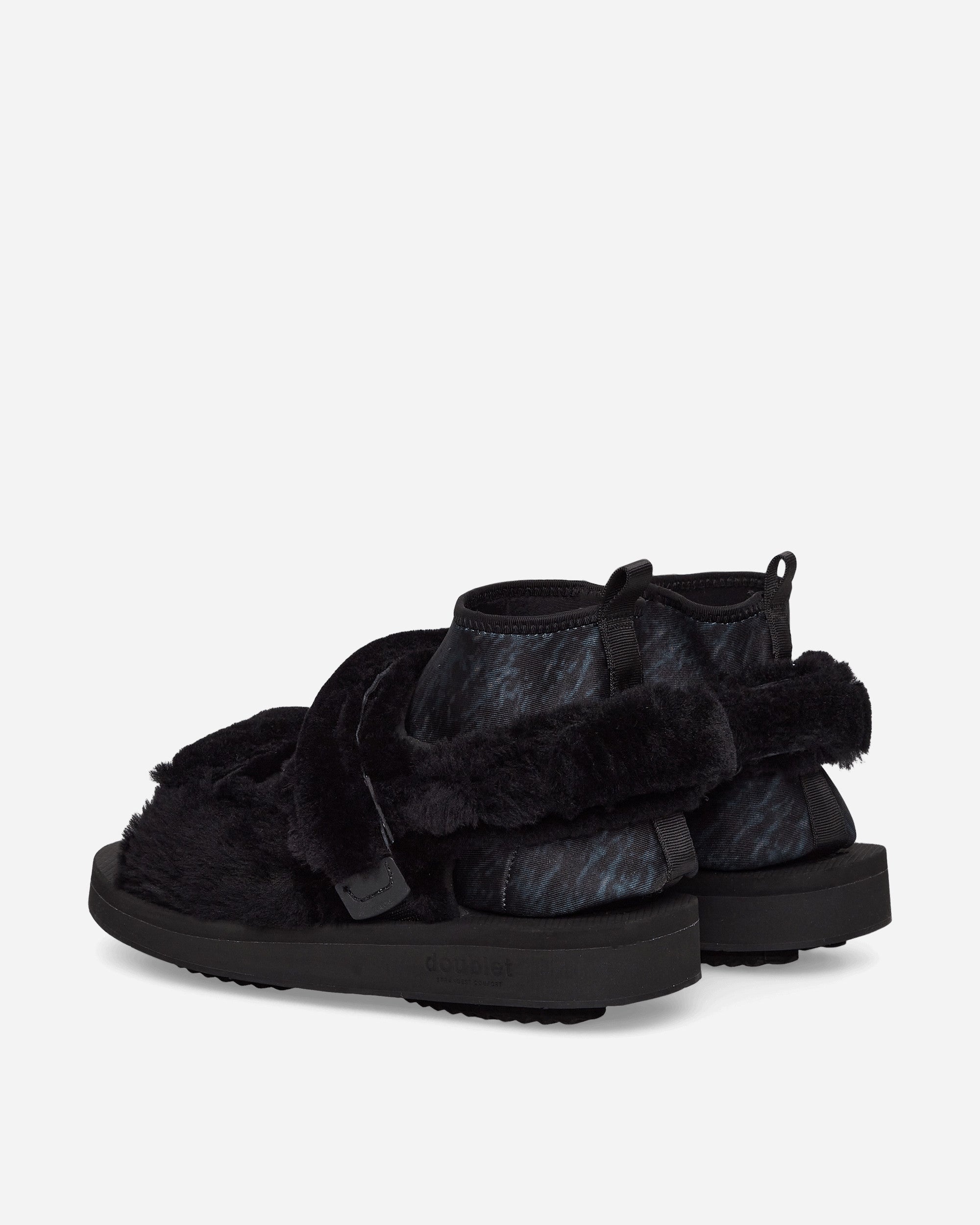 新品未使用 SUICOKE×doublet WAS-5abDB-D 23cm Suicoke Doublet WAS-5abDB Sandals Black | slamjam | REVERSIBLE