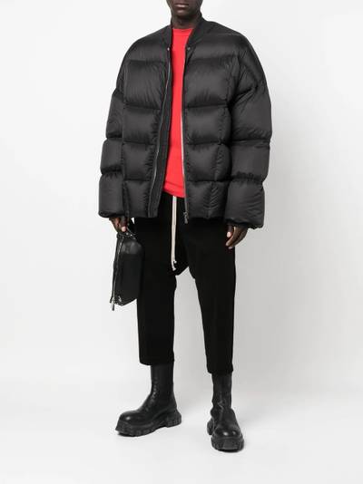 Rick Owens padded bomber jacket outlook