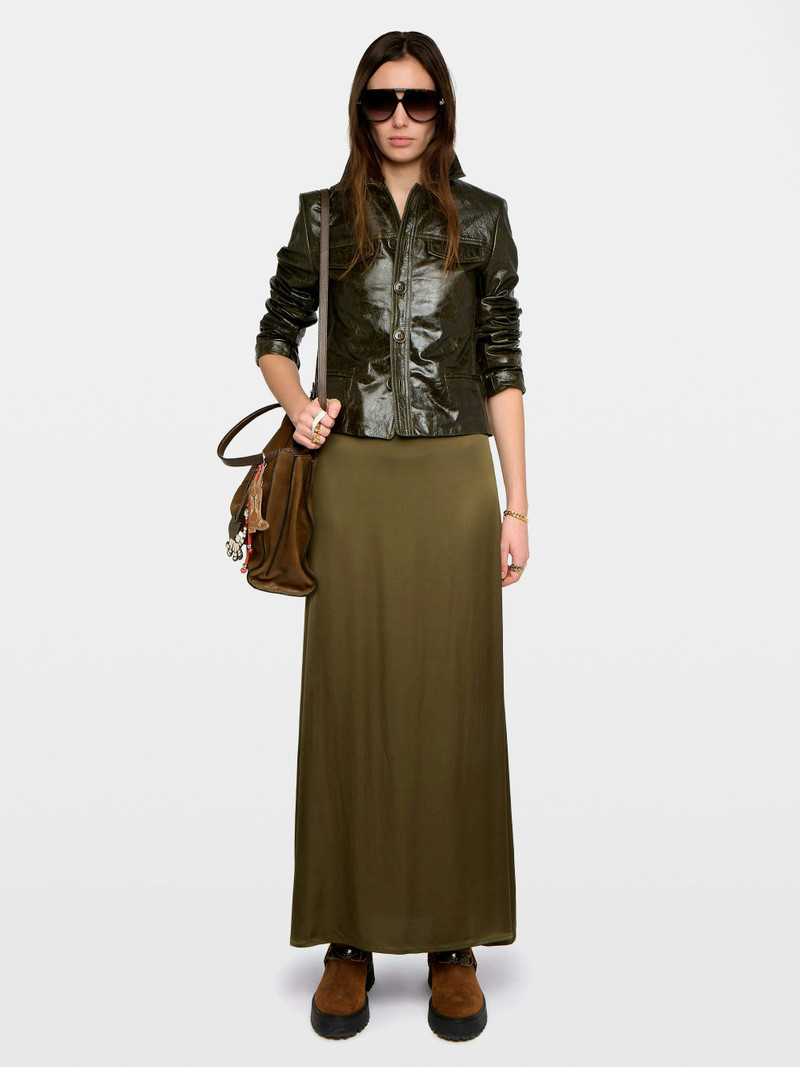 Zadig & Voltaire Jimeno Satin Skirt outlook