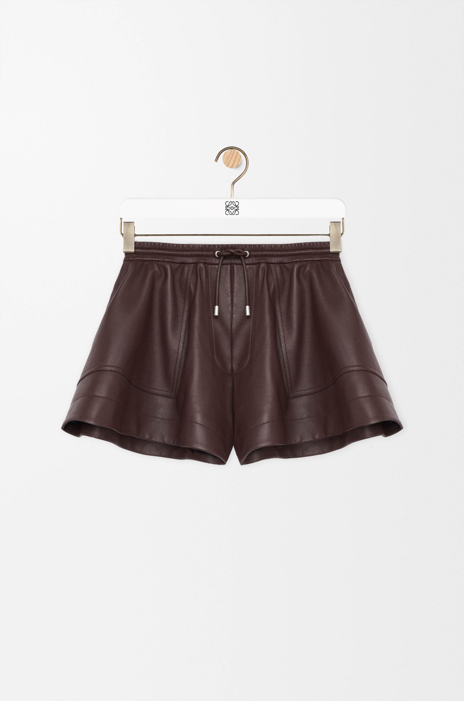 Shorts in nappa lambskin - 1