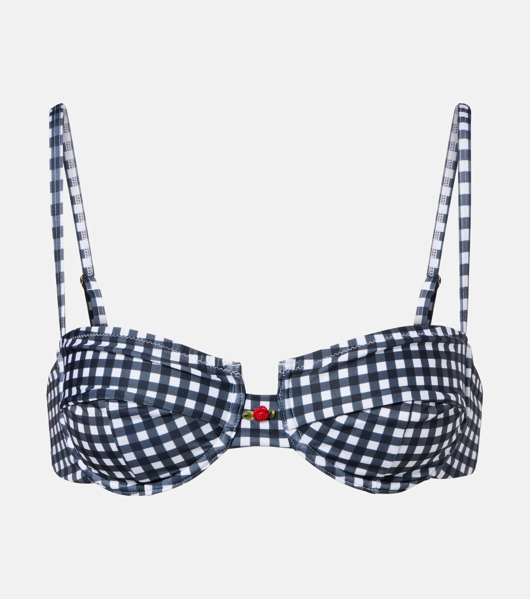 Esme gingham bikini top - 1