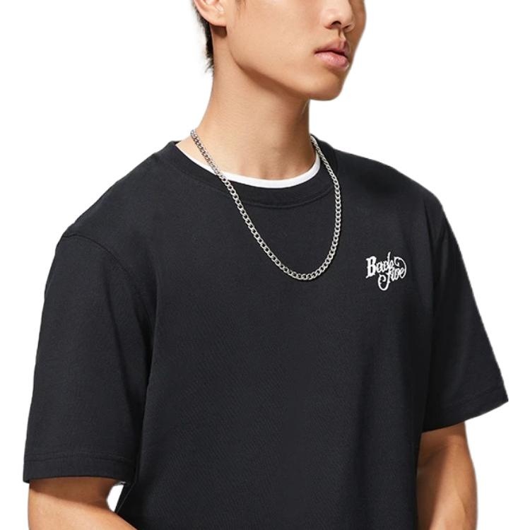 Li-Ning BadFive Graphic Loose Fit T-shirt 'Black' AHSS725-3 - 4
