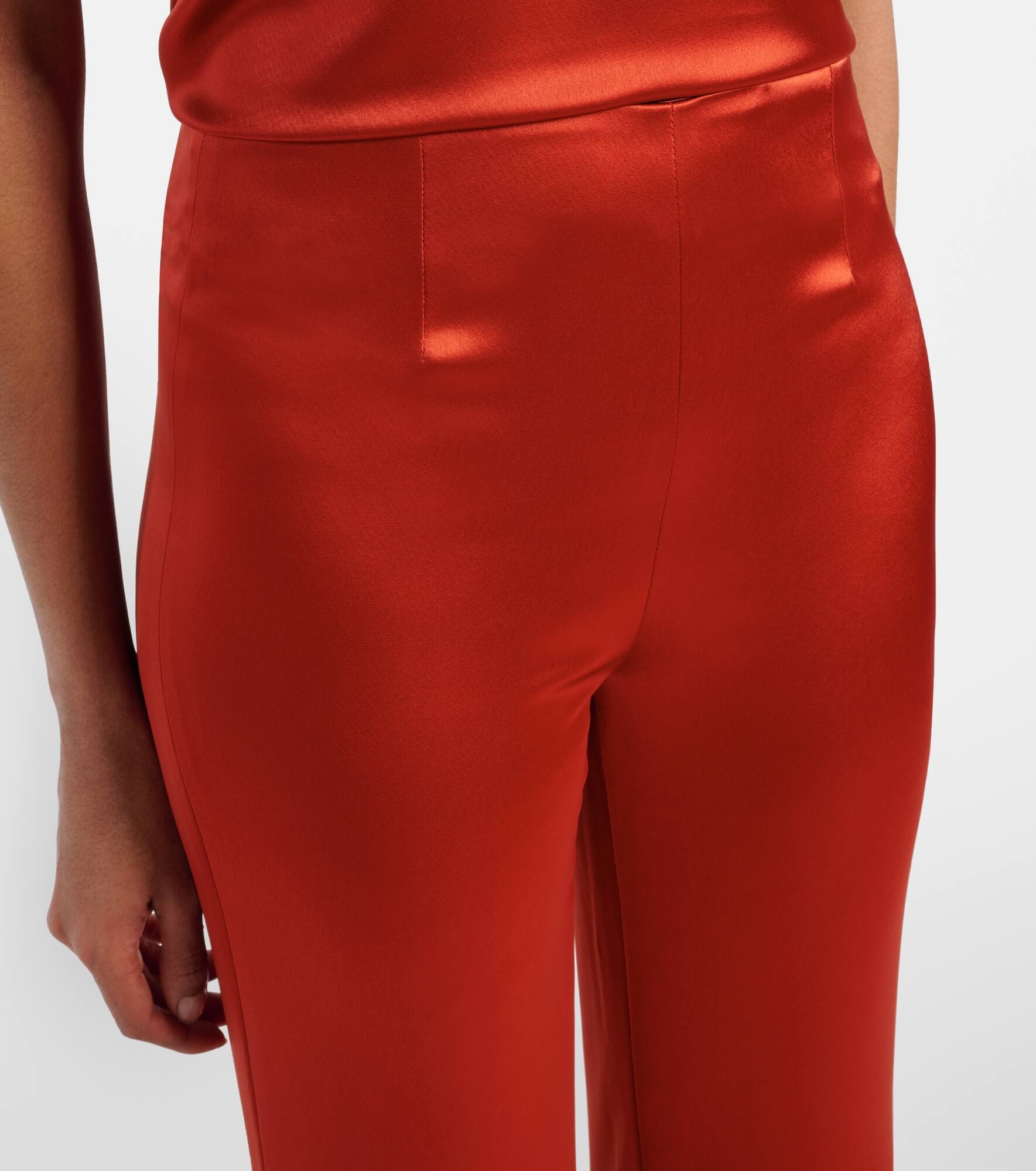 Atruvia satin wide-leg pants - 4