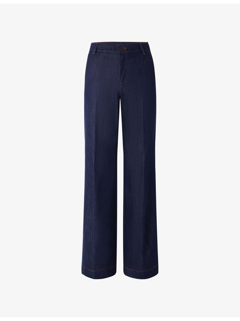 California Wide-Leg Denim Jeans 1