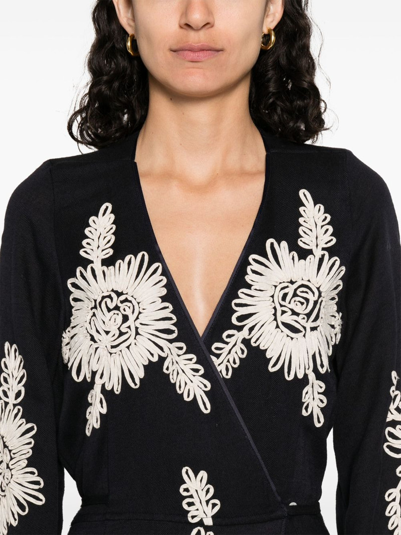 floral-embroidered maxi dress 5
