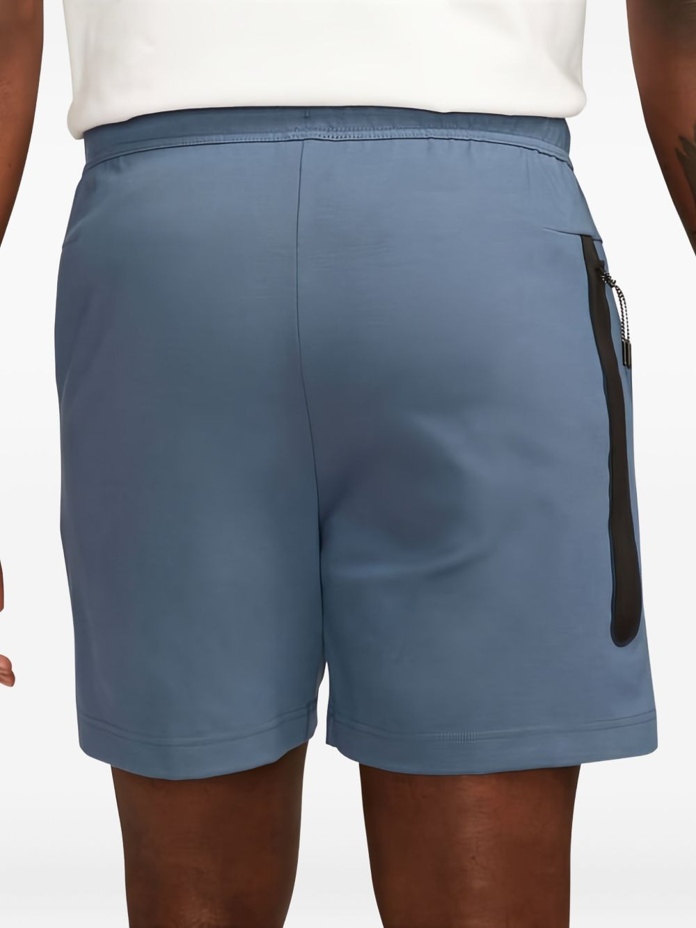 embroidered-logo track shorts - 3