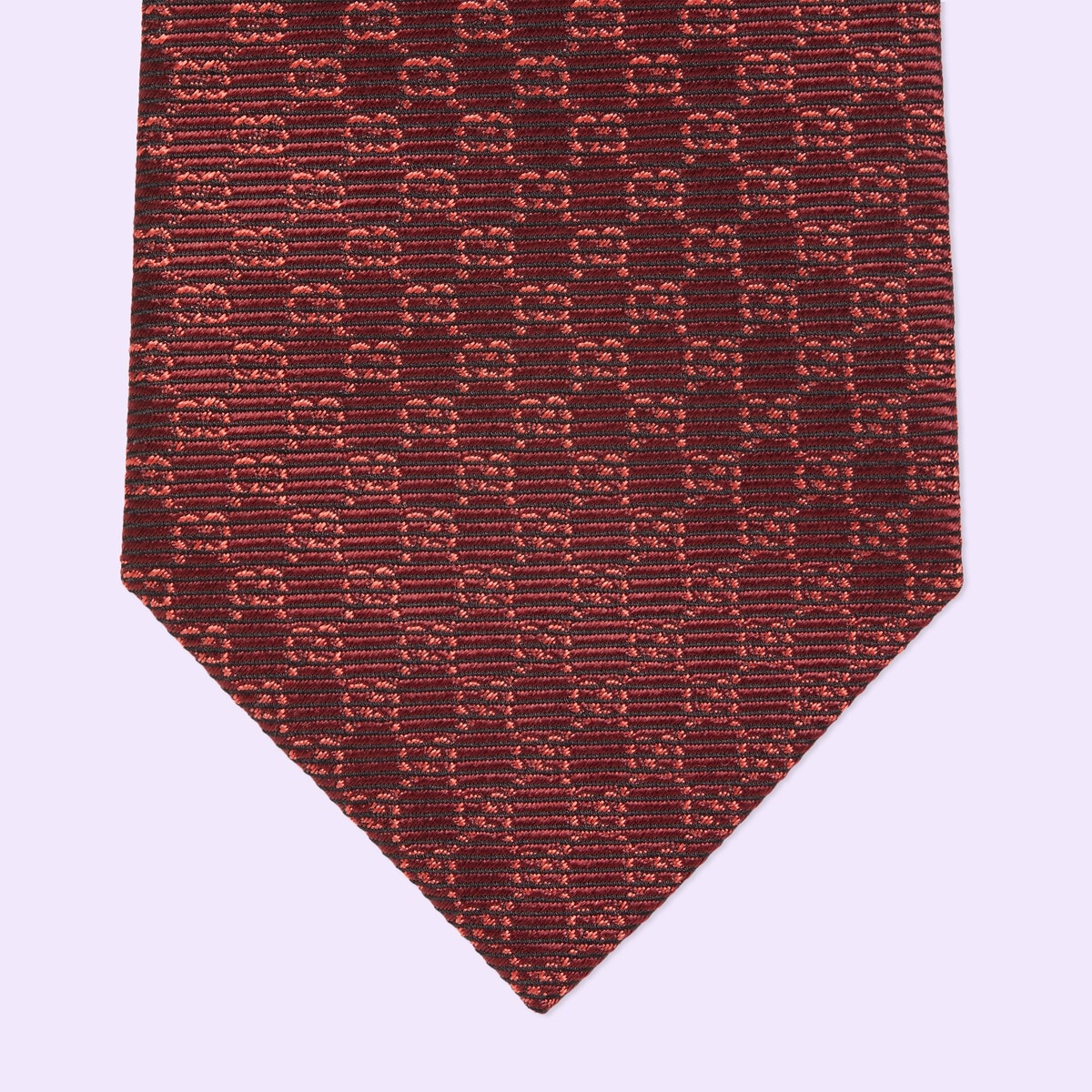 GG silk jacquard tie - 4