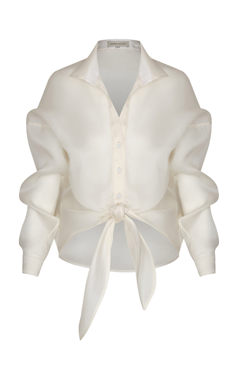 Vinculo Infinito Silk Top white 1