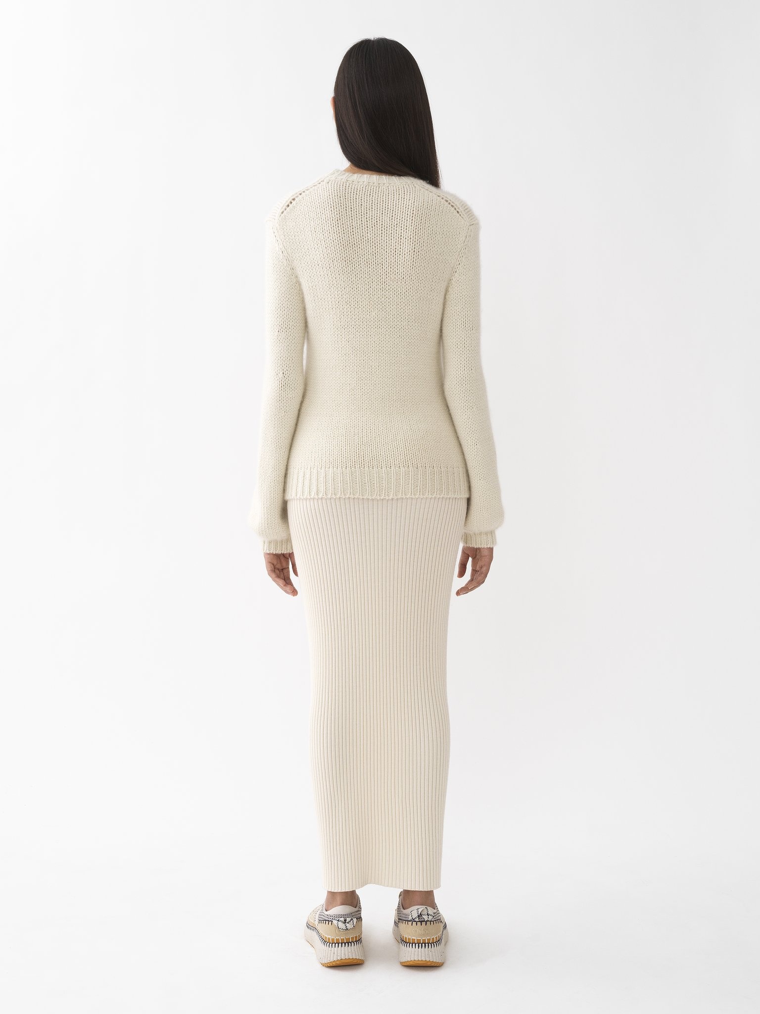 PUFF-SLEEVE CHUNKY SWEATER - 5