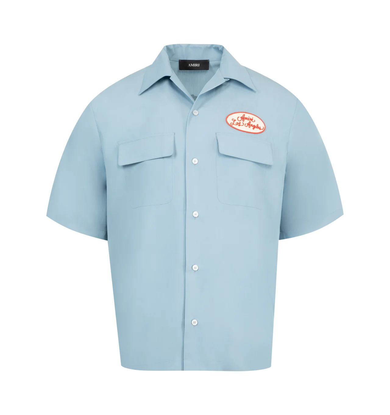 STATION PATCH BOWLING SHIRT - 1