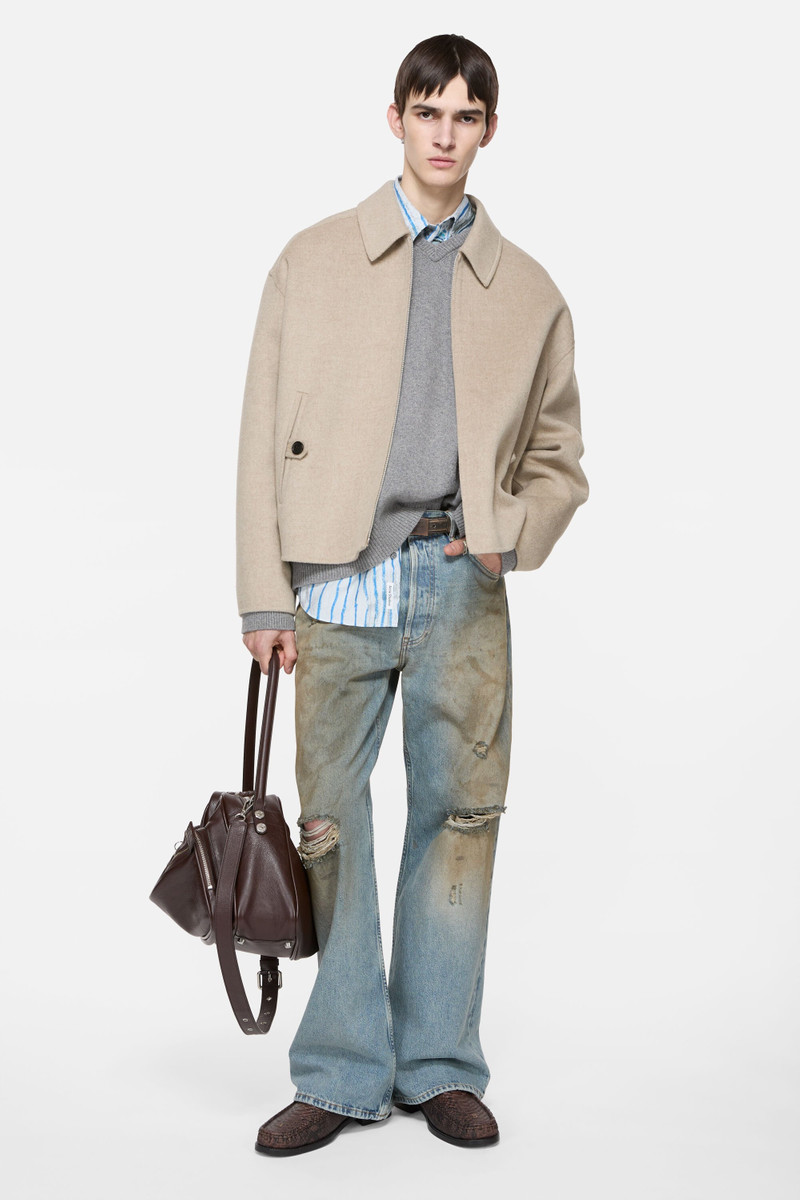 Acne Studios Cashmere jacket - Oatmeal melange outlook